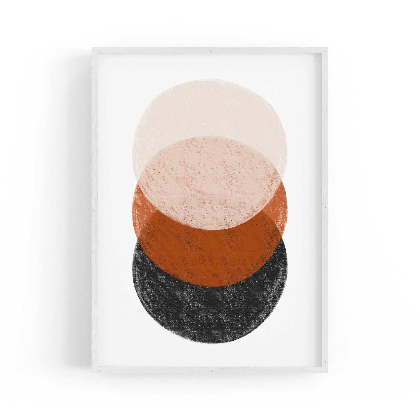 Modern Abstract Shape Minimal Retro Wall Art #9 - The Affordable Art Company