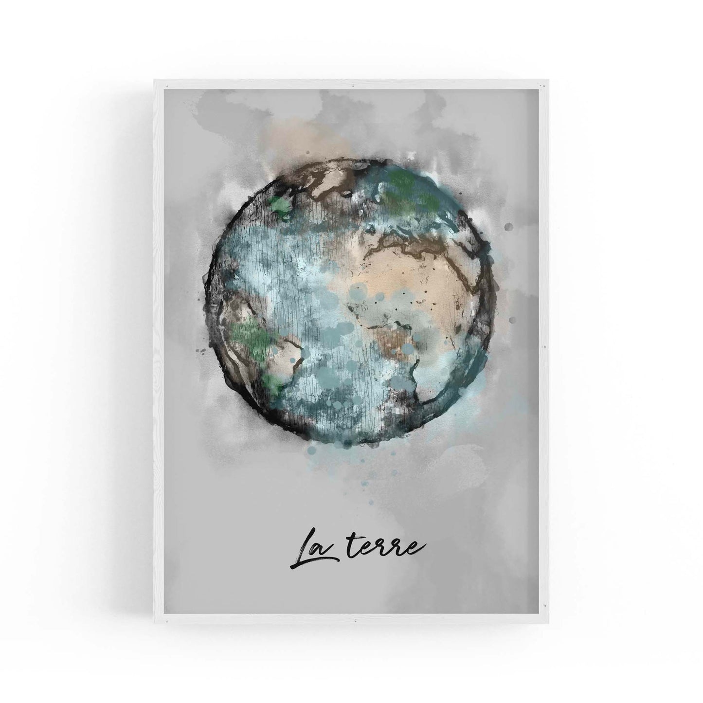 The Earth Space Science Painting Wall Art - The Affordable Art Company