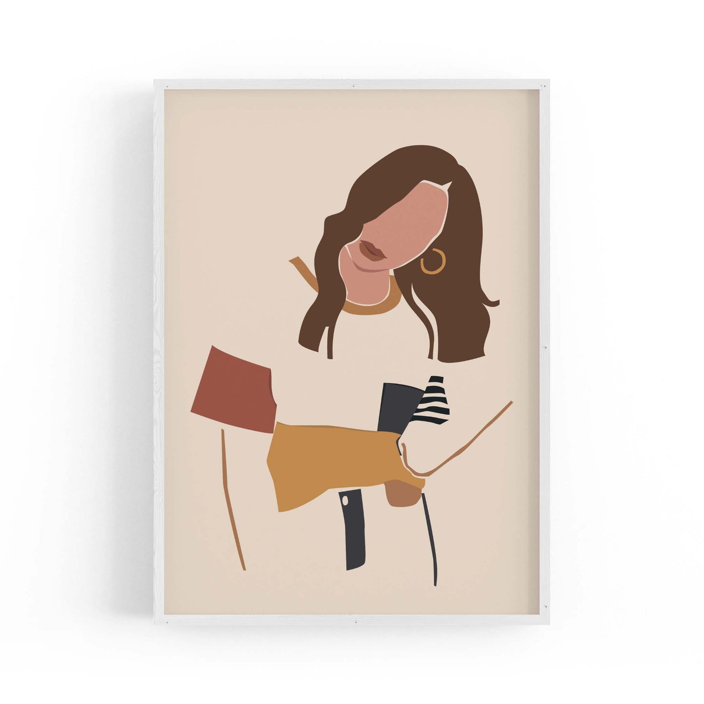Born In The 80s Retro Fashion Bedroom Wall Art - The Affordable Art Company