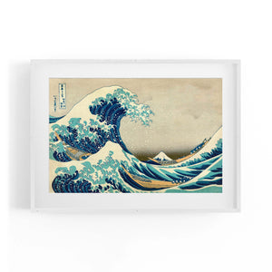 "Great Wave Off Kanagawa" by Katsushika Hokusai Famous Japanese Painting Wall Art - The Affordable Art Company