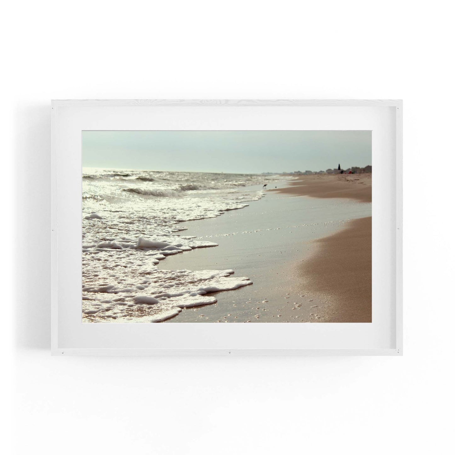 Summer Days Beach Coastal Photograph Wall Art - The Affordable Art Company