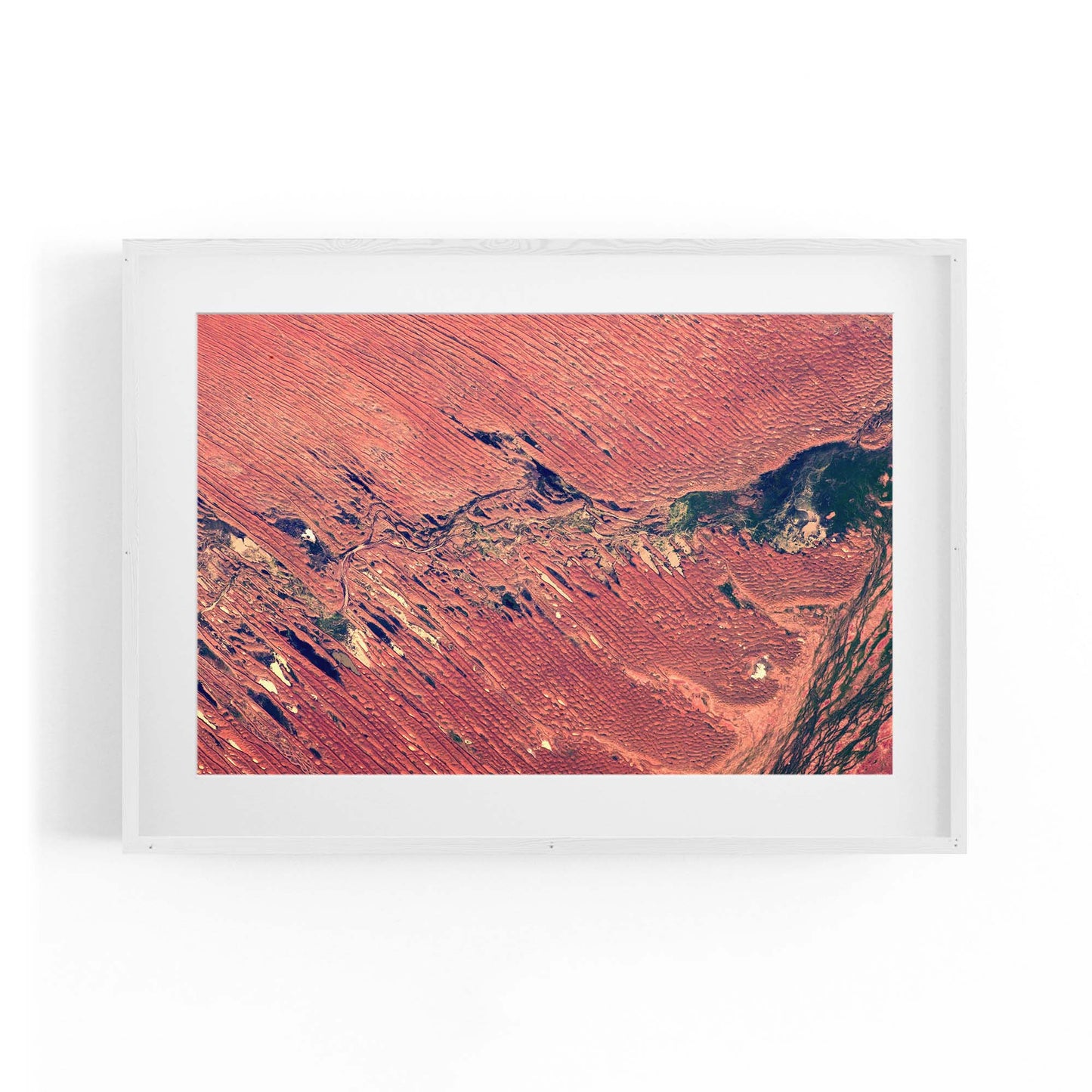 Sand Dunes, Australia Aerial Photograph Wall Art - The Affordable Art Company