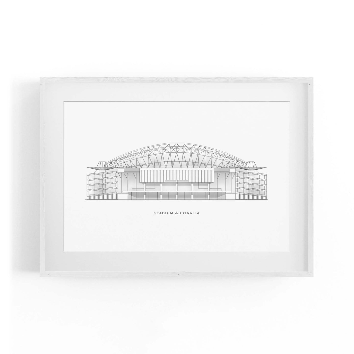 Stadium Australia, Sydney Original Wall Art - The Affordable Art Company
