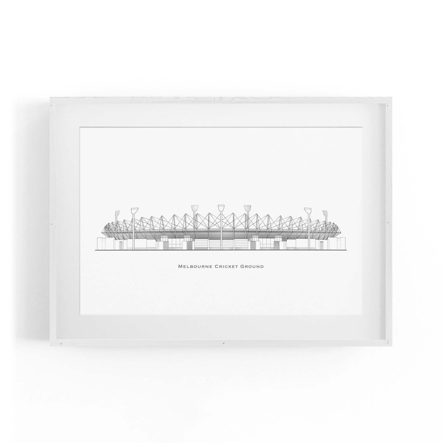 Melbourne Cricket Ground Original Wall Art - The Affordable Art Company