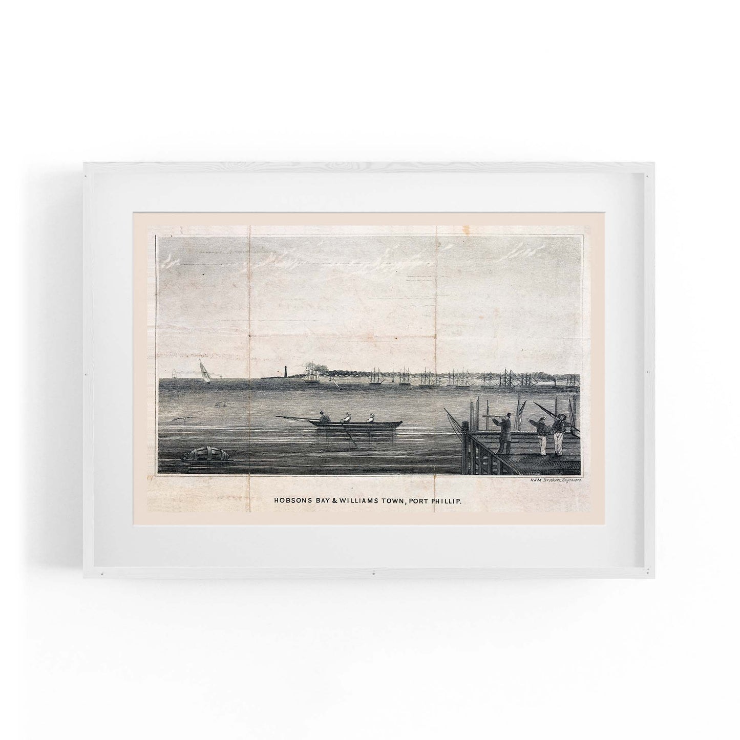 Williamstown, Melbourne Vintage Wall Art - The Affordable Art Company