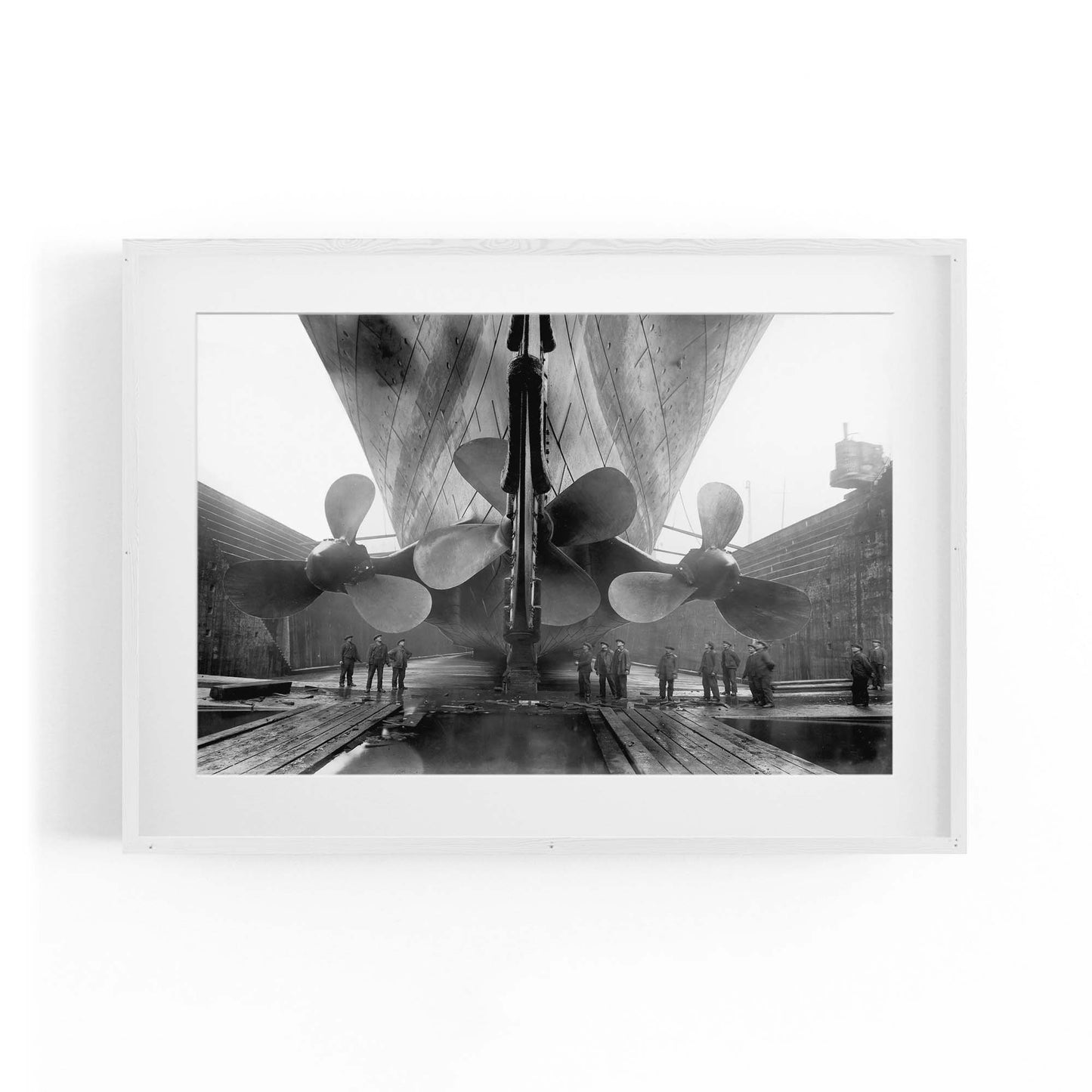 Vintage Titanic Ship Photograph Wall Art #1 - The Affordable Art Company