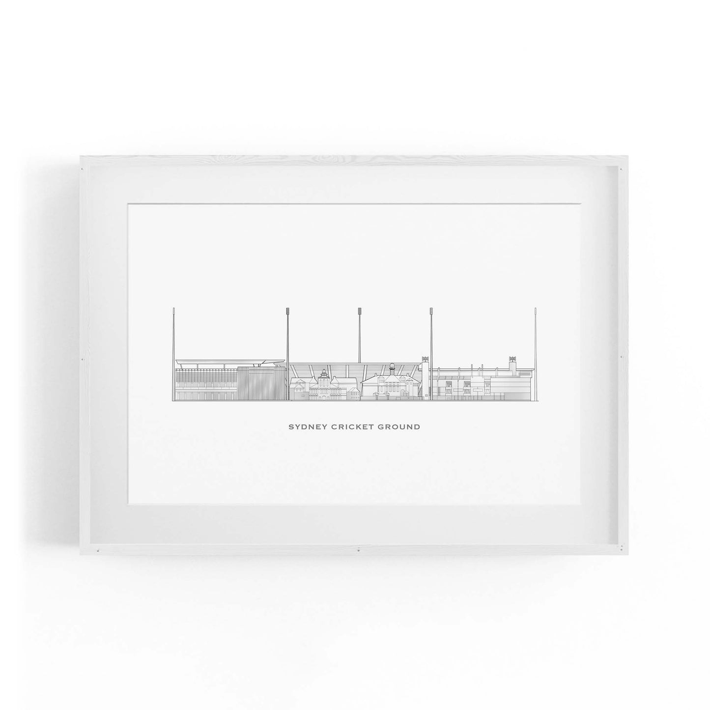 Sydney Cricket Ground Original Wall Art - The Affordable Art Company