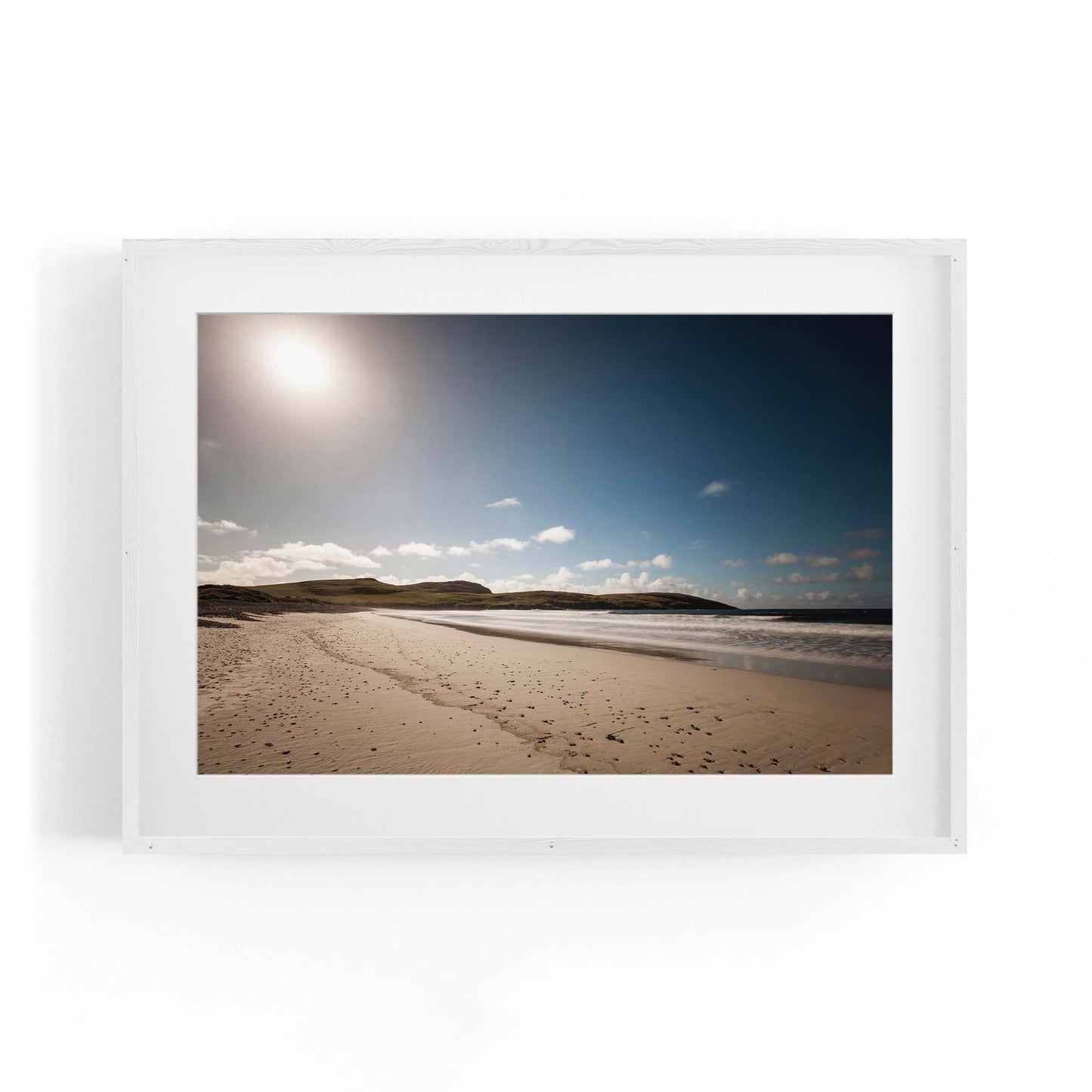 Endless Beach Coastal Photograph Wall Art - The Affordable Art Company