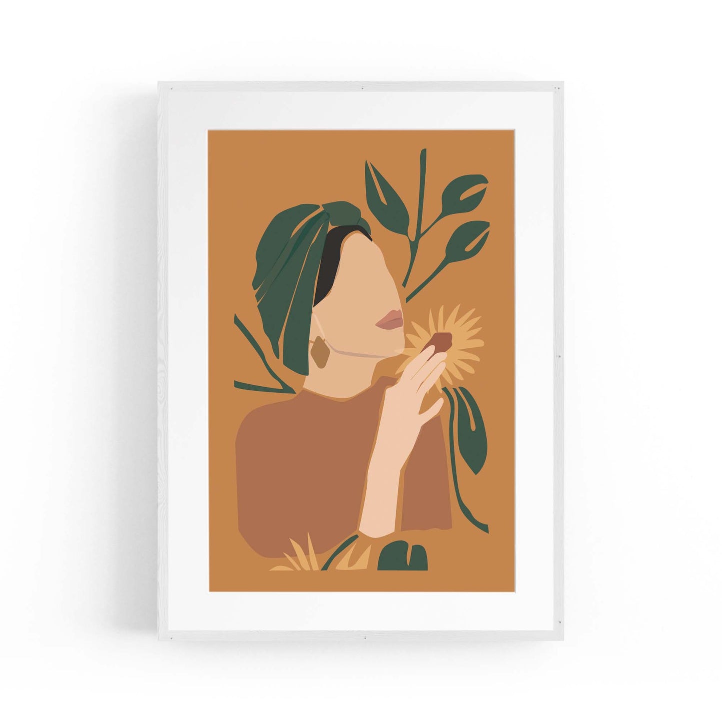 Floral Happiness Girls Bedroom Fashion Wall Art - The Affordable Art Company