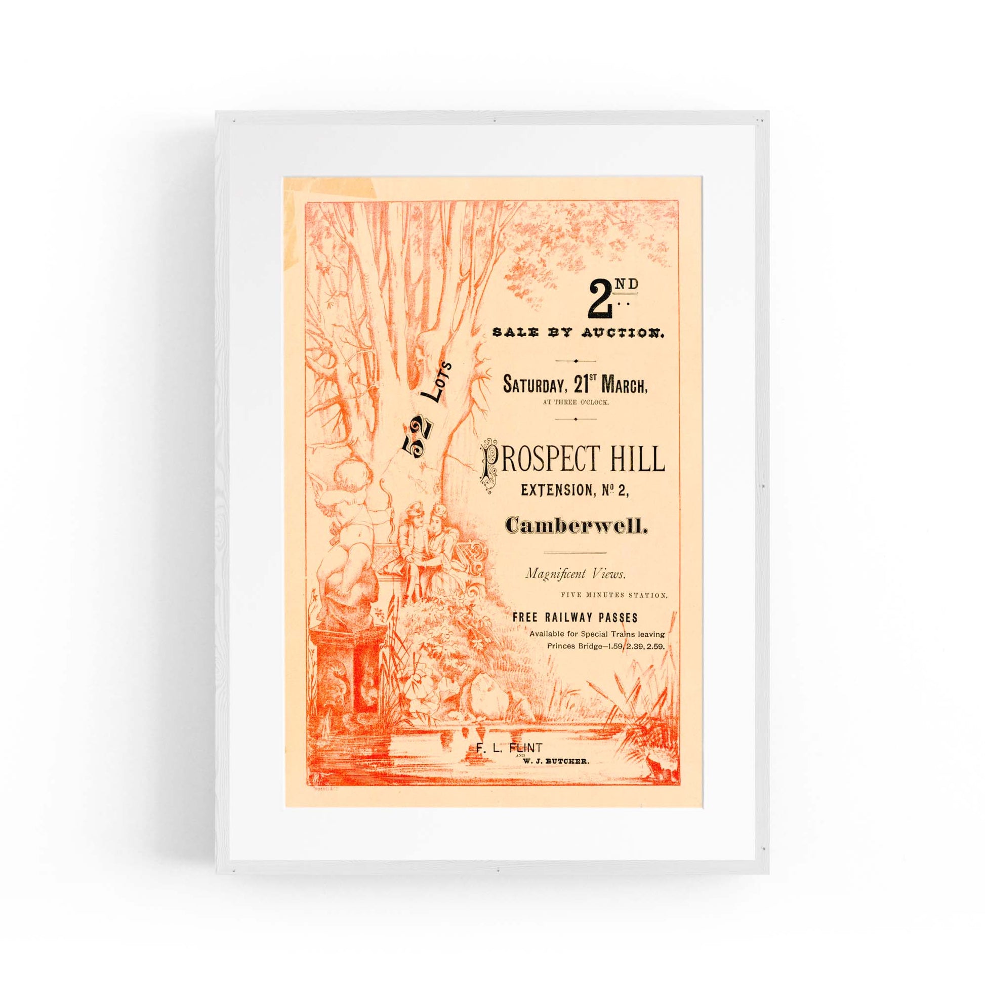 Camberwell Melbourne Vintage Real Estate Ad Art #3 - The Affordable Art Company