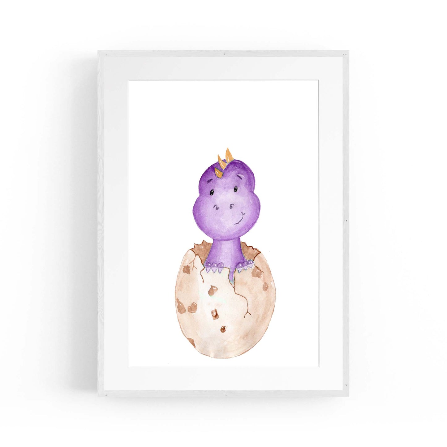 Cute Cartoon Dinosaur Boys Bedroom Wall Art #8 - The Affordable Art Company