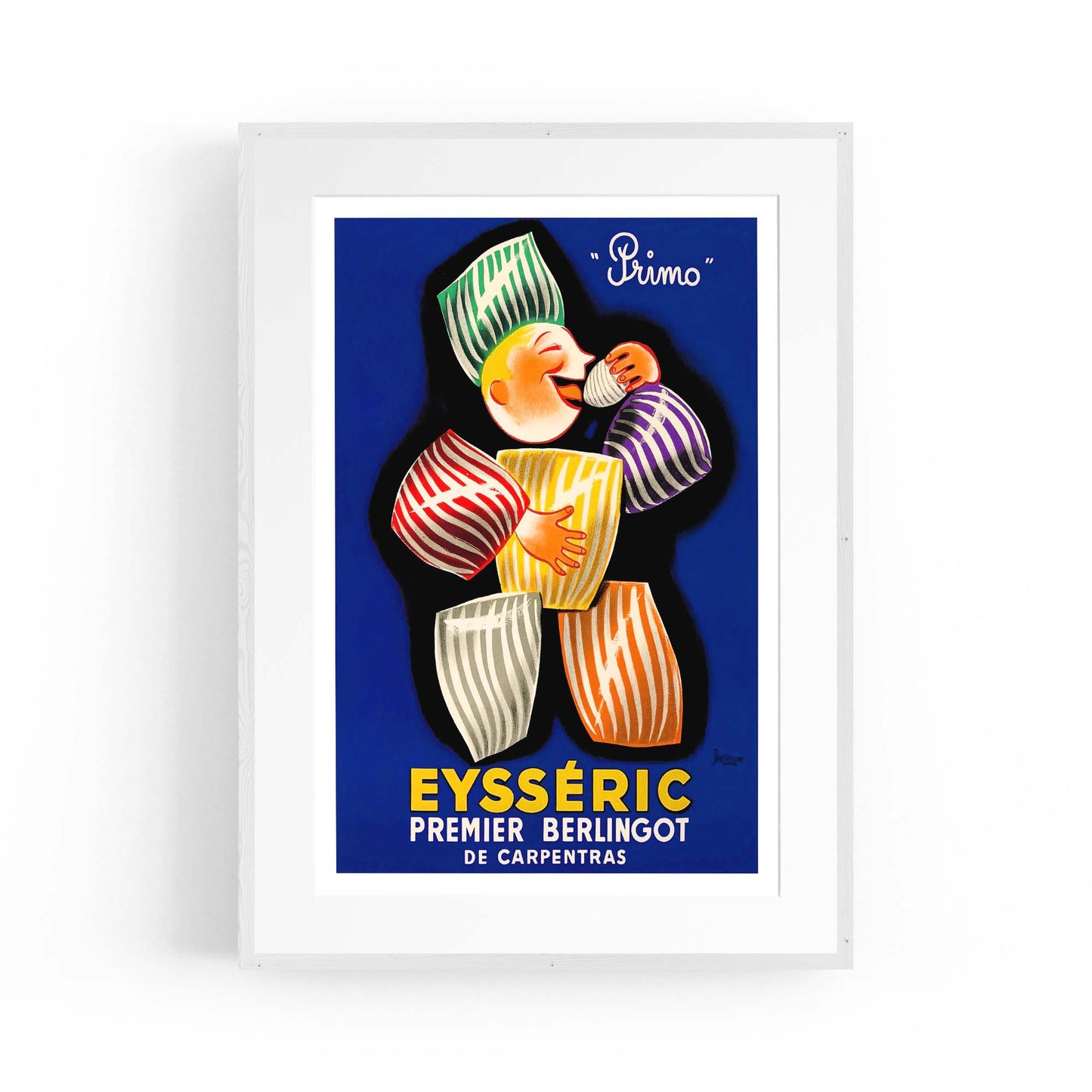 Eysseric French Vintage Food Advert Wall Art - The Affordable Art Company