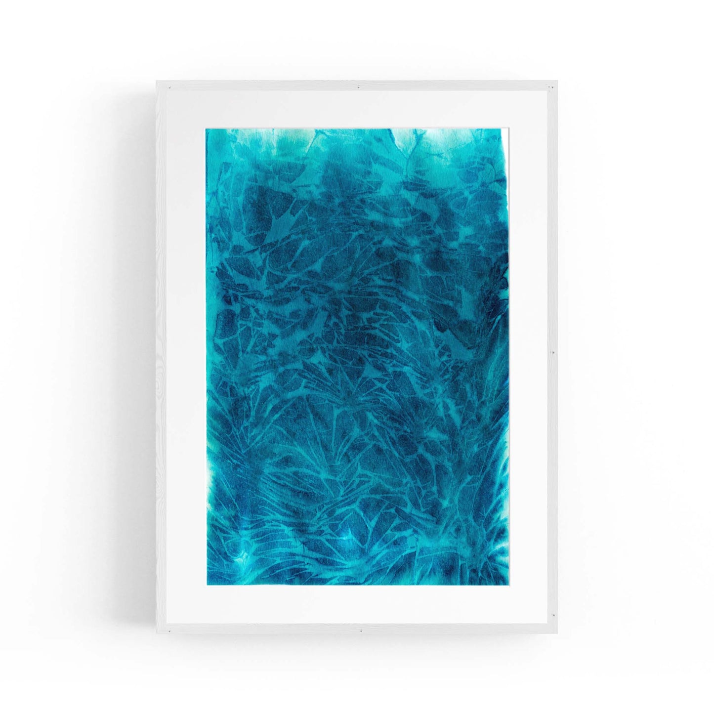Minimal Blue Painting Abstract Modern Wall Art #19 - The Affordable Art Company
