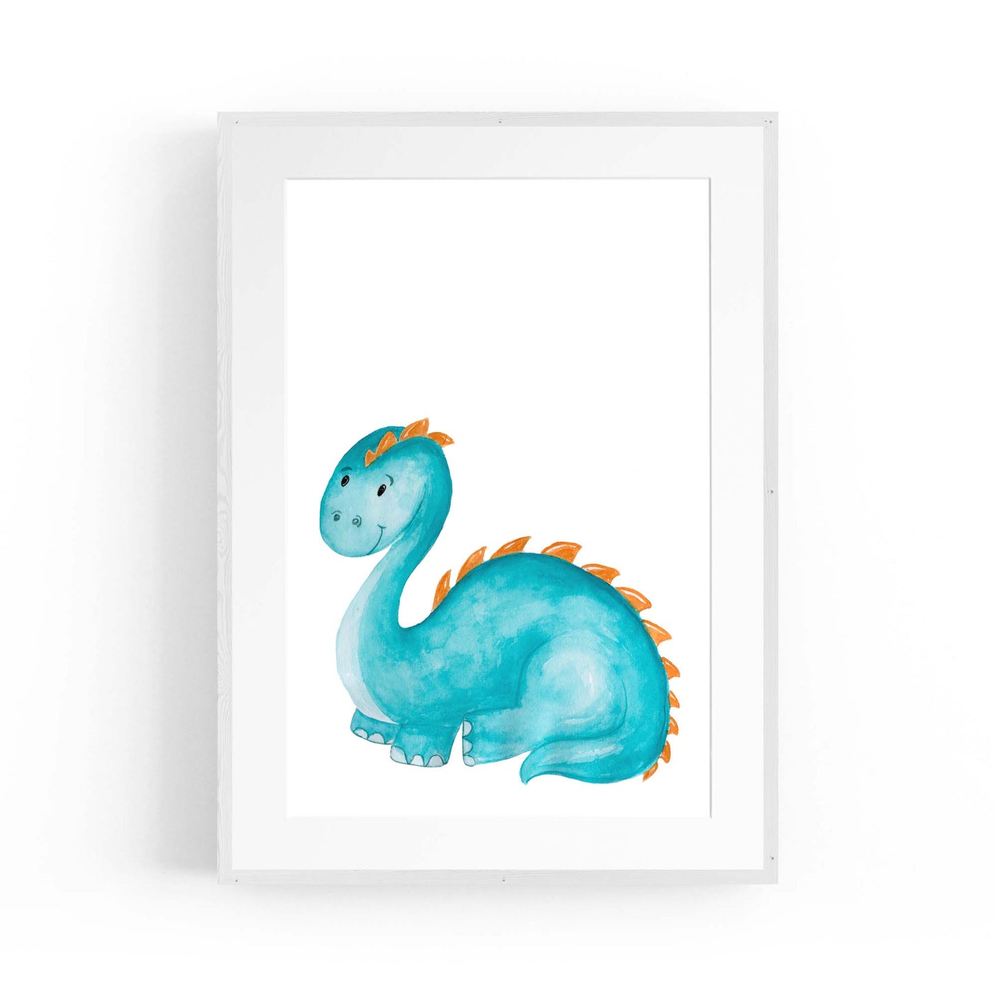 Cute Cartoon Dinosaur Boys Bedroom Wall Art #7 - The Affordable Art Company