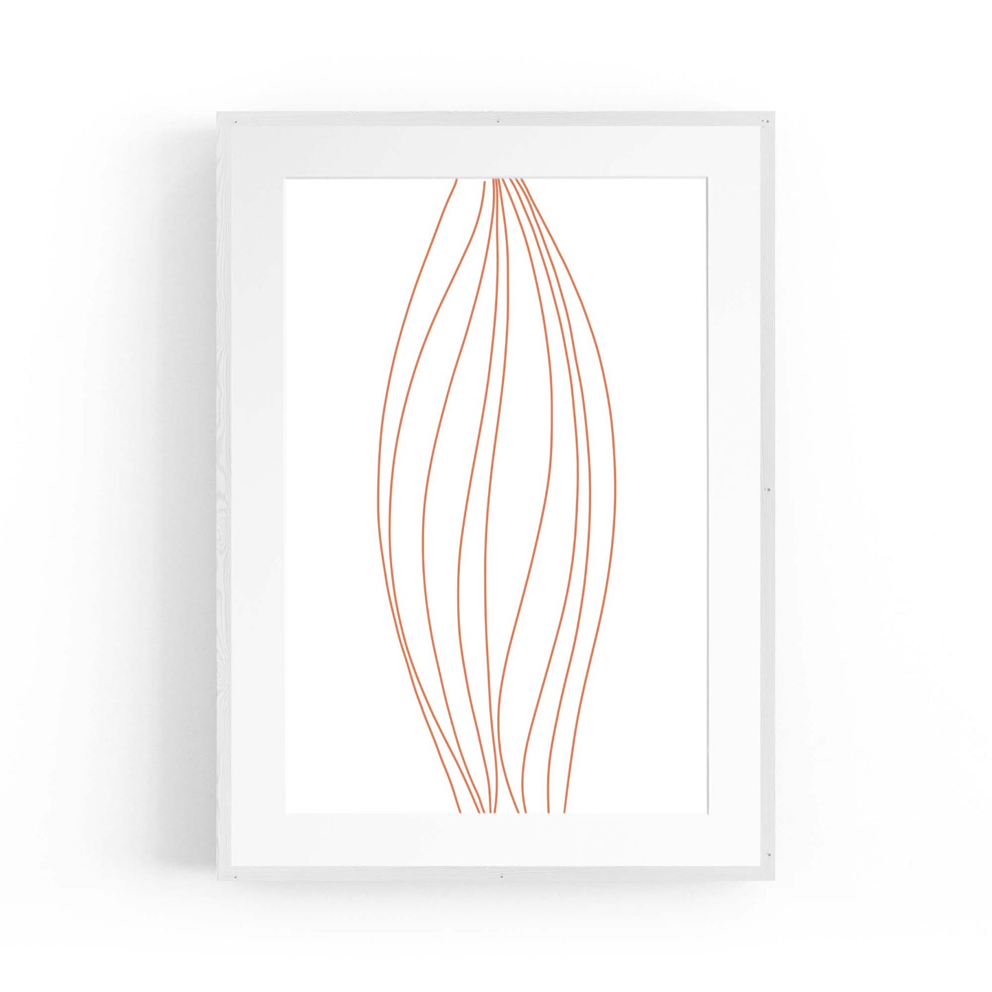 Abstract Line Artwork Minimal Modern Wall Art #2 - The Affordable Art Company