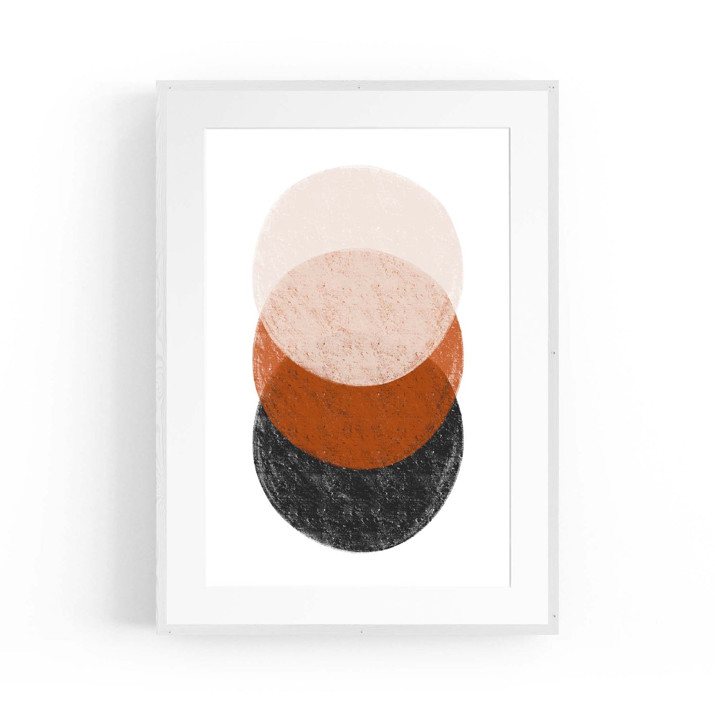 Modern Abstract Shape Minimal Retro Wall Art #9 - The Affordable Art Company