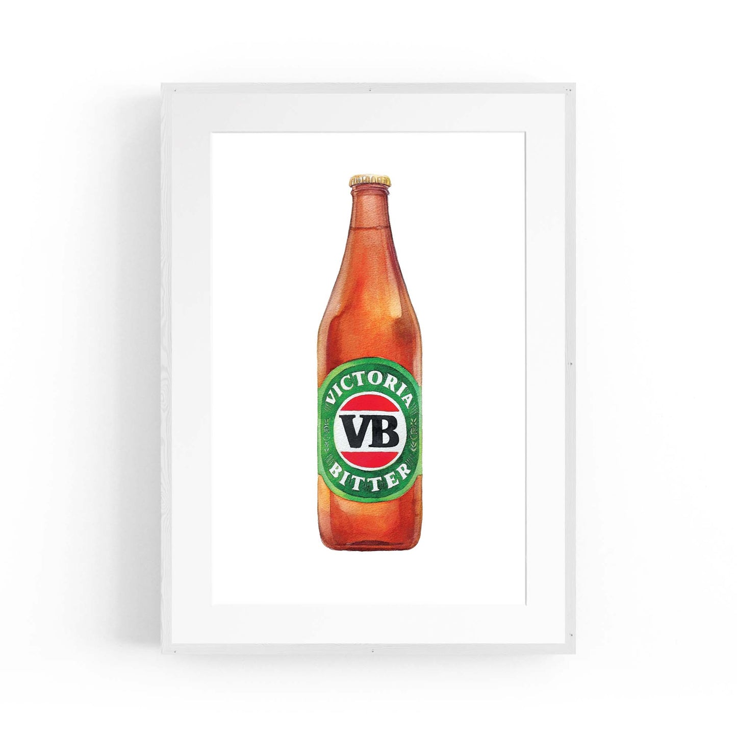 Victoria Bitter Longneck Painting Wall Art - The Affordable Art Company