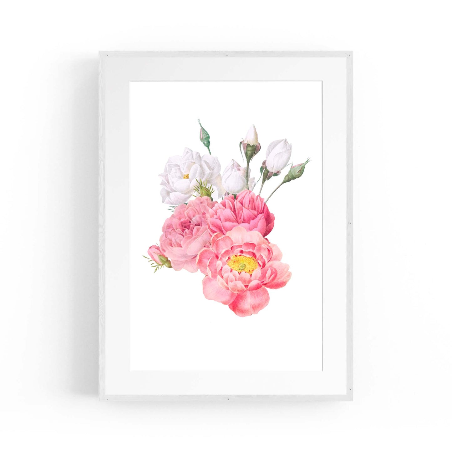 Botanical Flower Painting Floral Kitchen Wall Art #6 - The Affordable Art Company