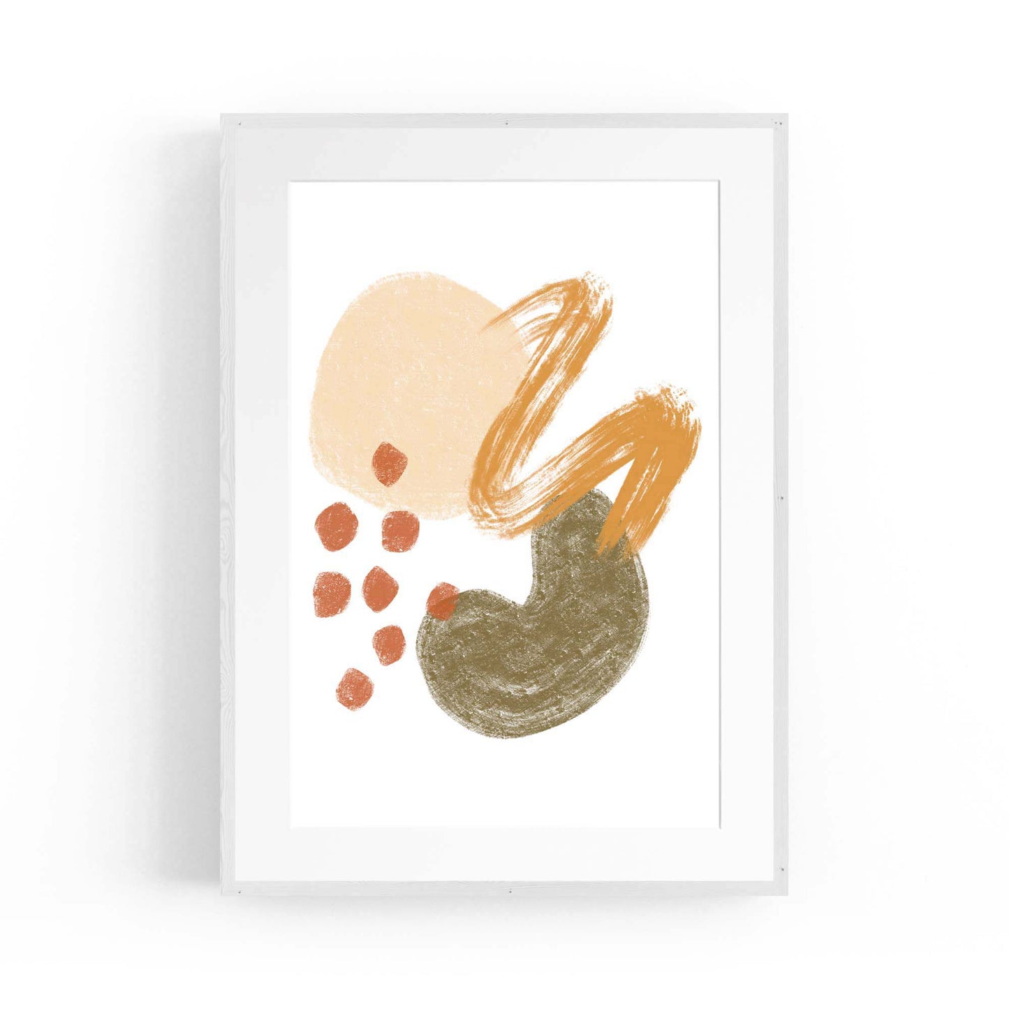 Abstract Shapes Minimal Wall Art #4 - The Affordable Art Company