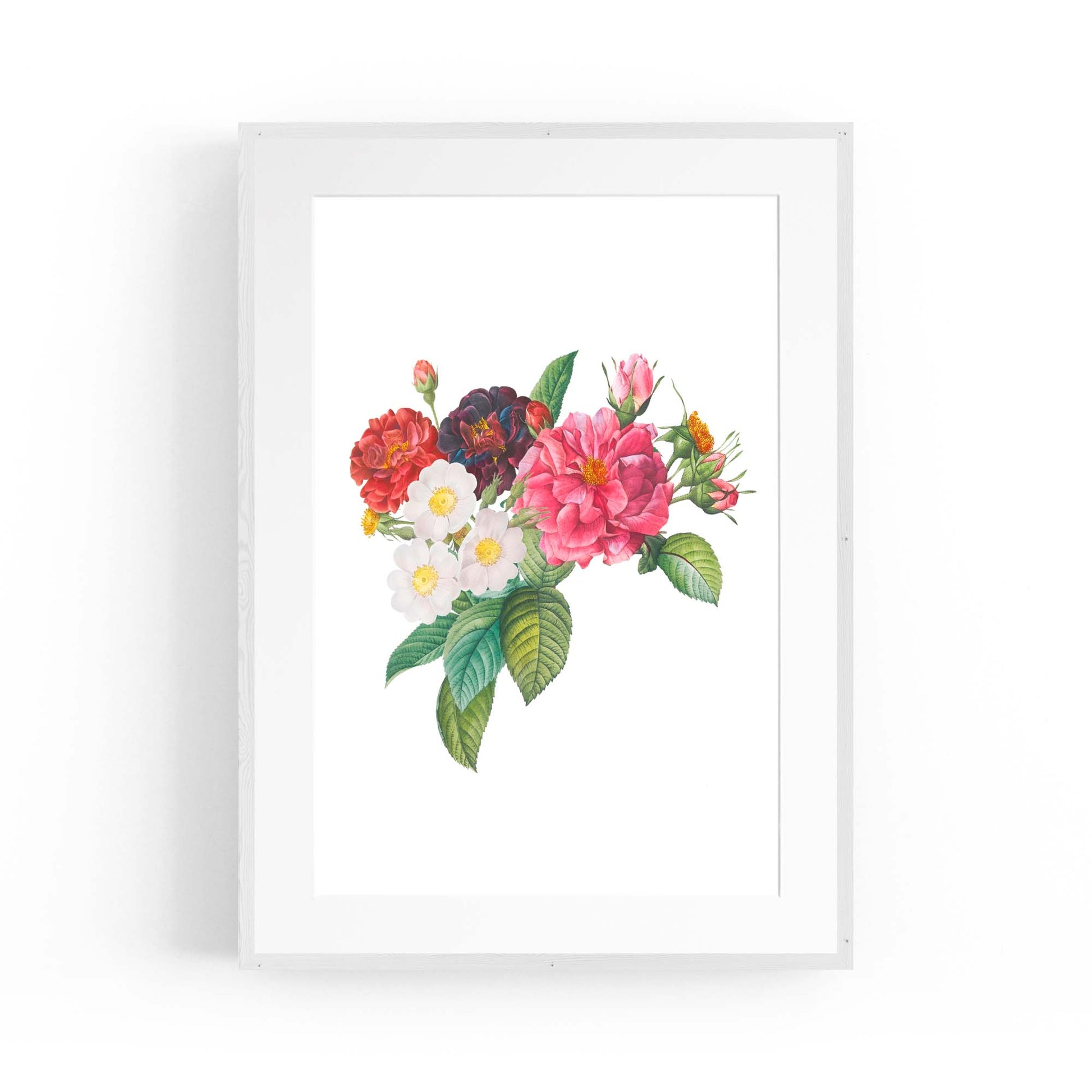 Botanical Flower Painting Floral Kitchen Wall Art #2 - The Affordable Art Company