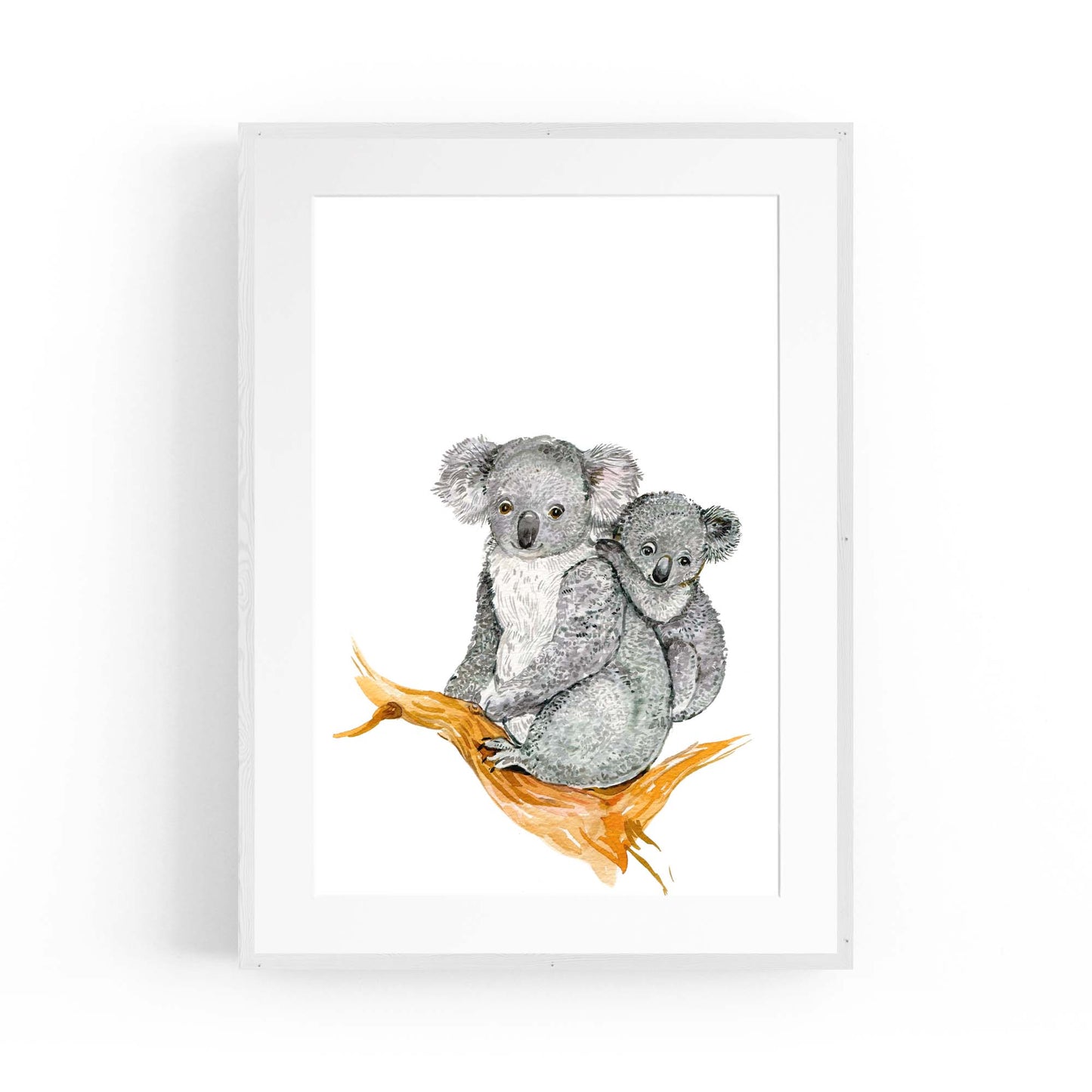 Australian Koala Painting Animal Nursery Wall Art #1 - The Affordable Art Company
