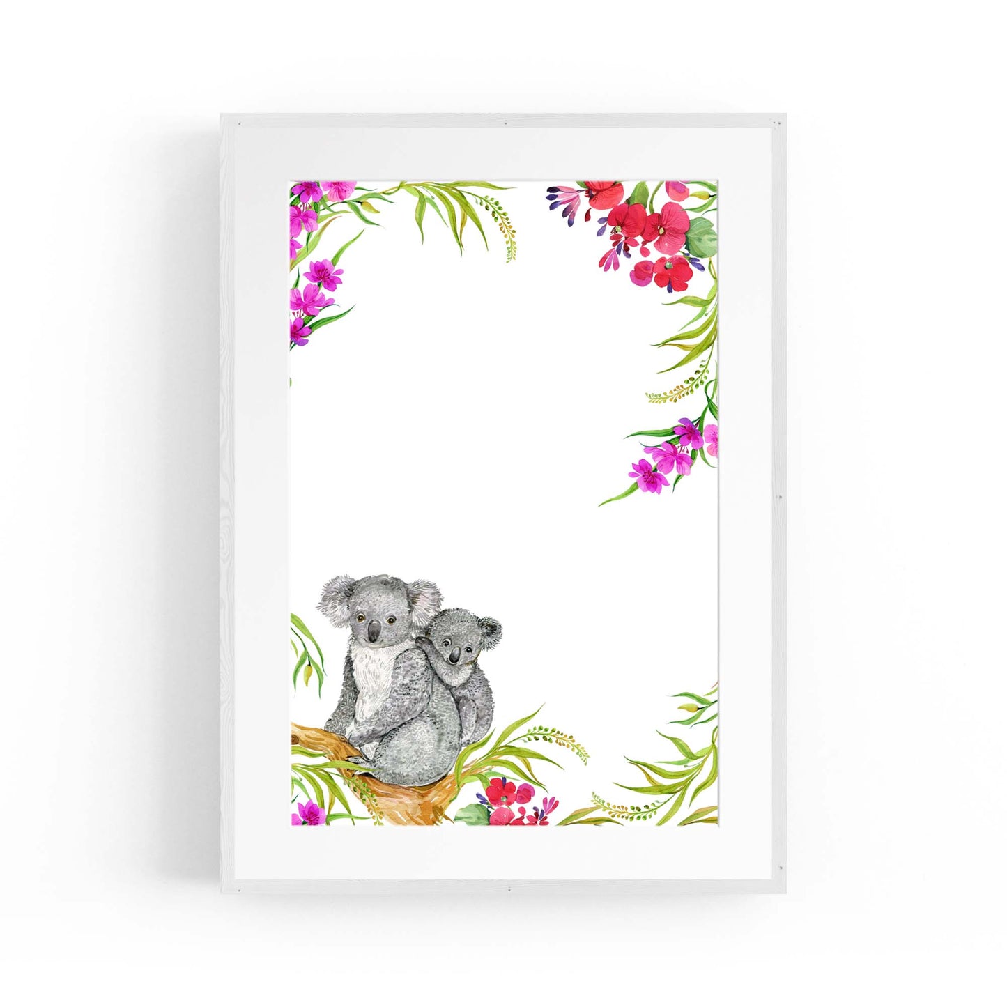 Australian Koala Painting Animal Nursery Wall Art #2 - The Affordable Art Company