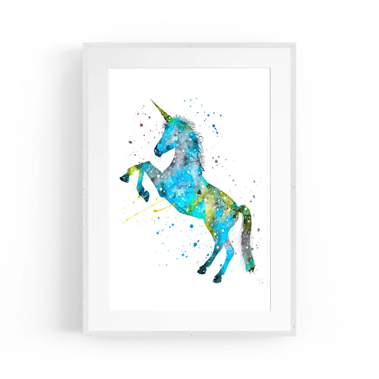 Unicorn Nursery Girls Bedroom Wall #1 - The Affordable Art Company