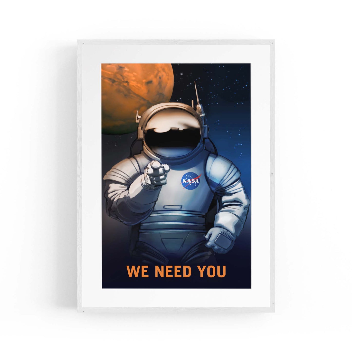 We Need You Space NASA Science Wall Art - The Affordable Art Company