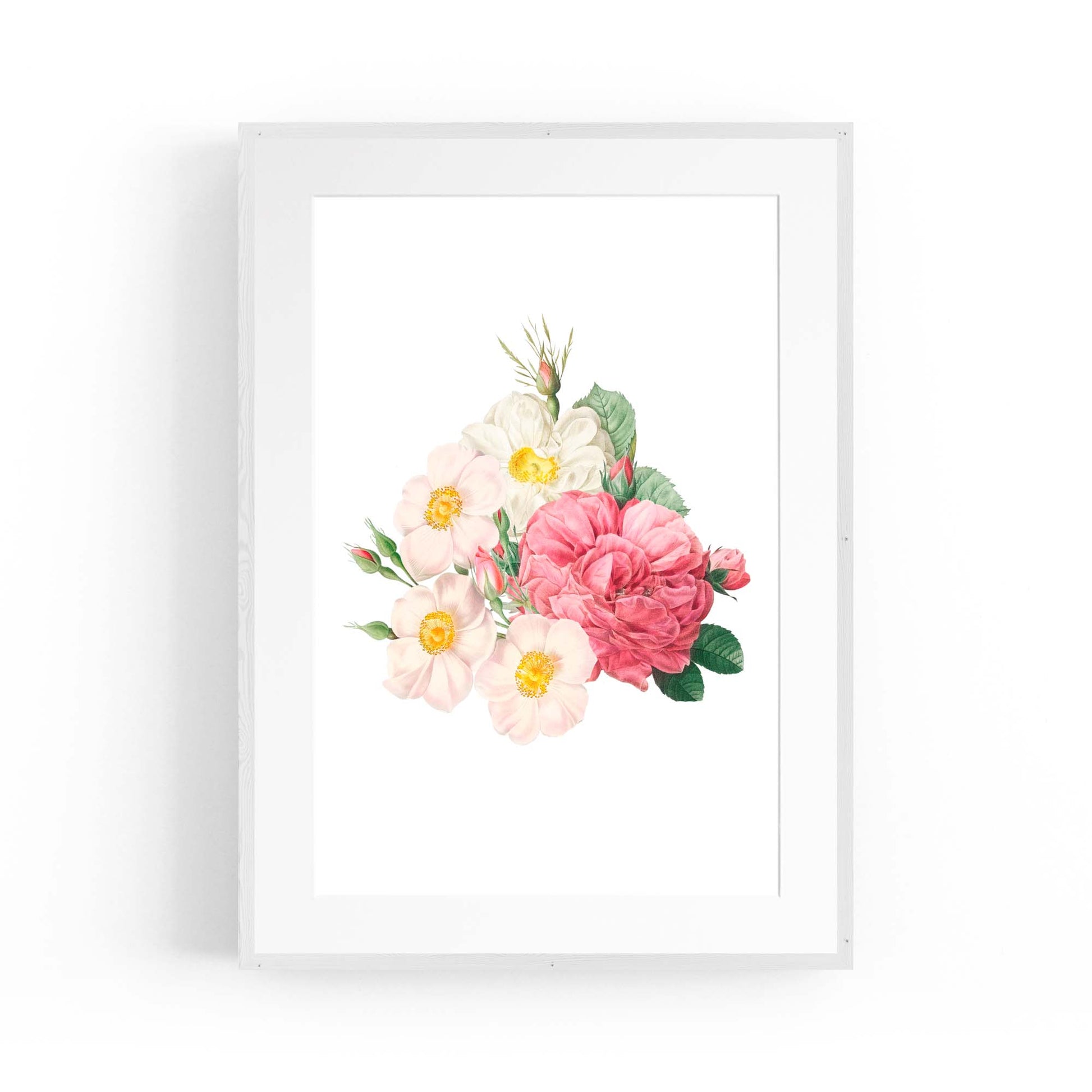 Botanical Flower Painting Floral Kitchen Wall Art #5 - The Affordable Art Company