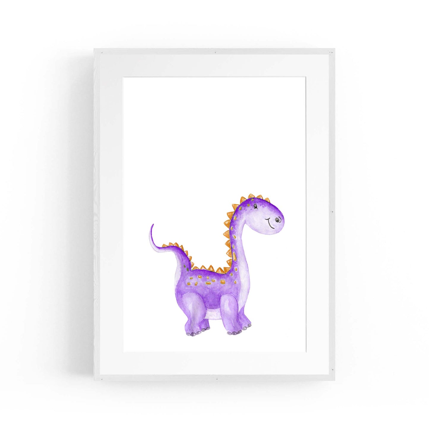 Cute Cartoon Dinosaur Boys Bedroom Wall Art #3 - The Affordable Art Company