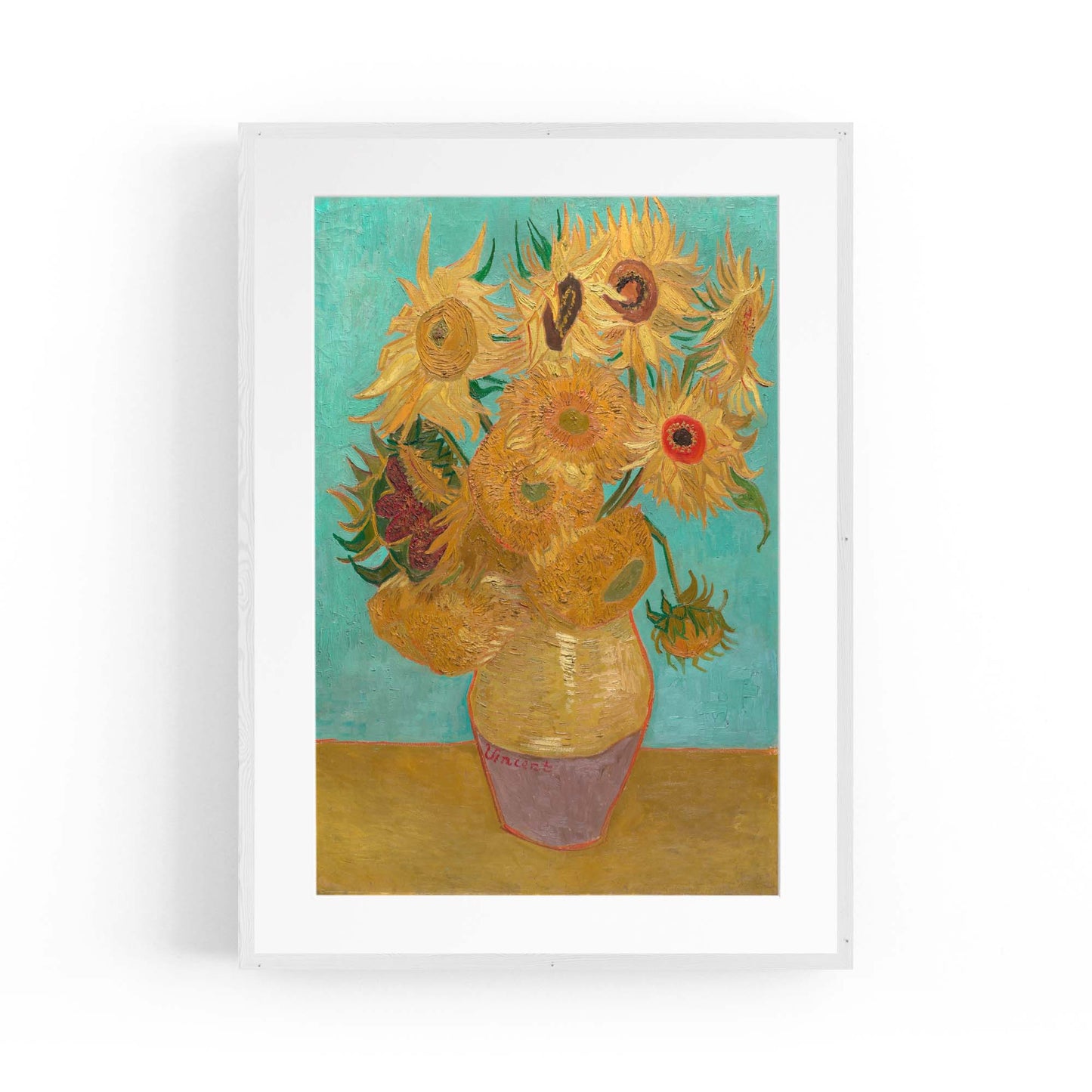 Sunflowers by Vincent Van Gogh Painting Wall Art - The Affordable Art Company