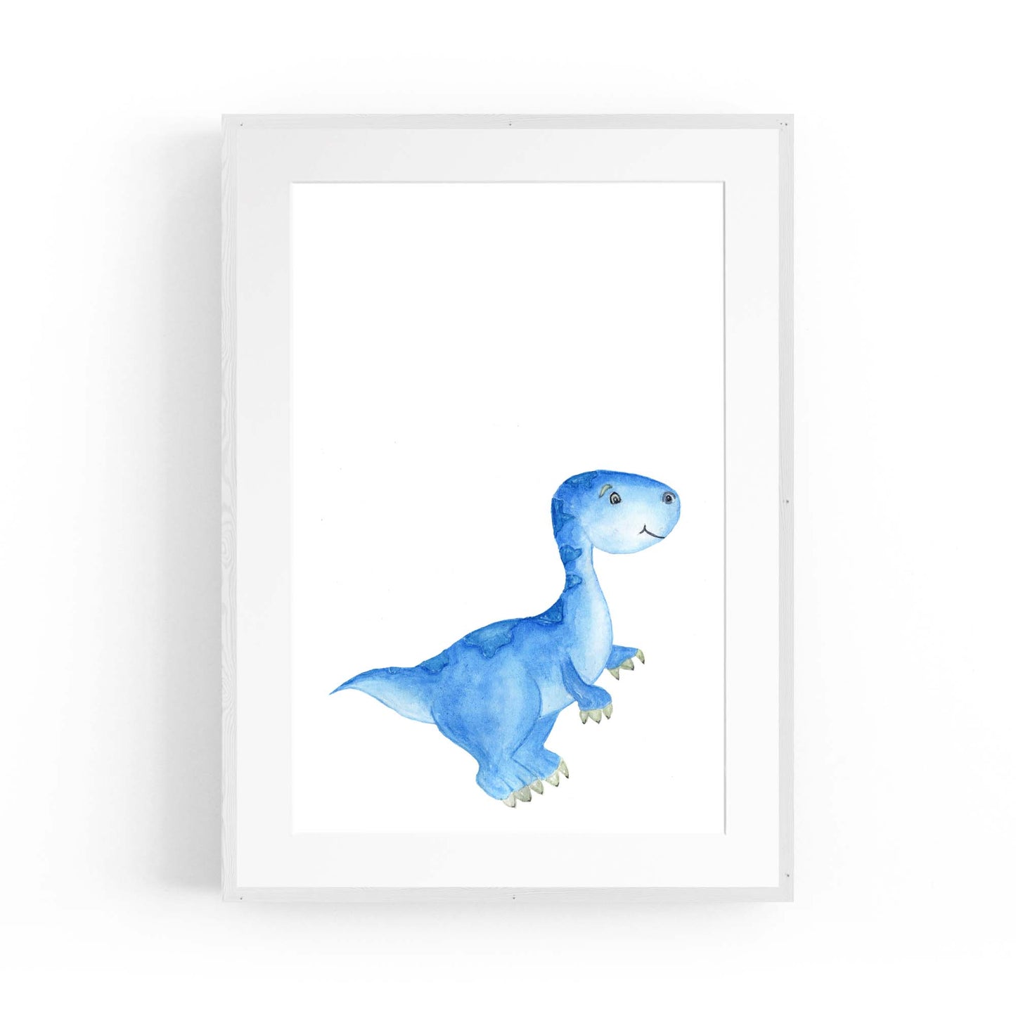 Cute Cartoon Dinosaur Boys Bedroom Wall Art #2 - The Affordable Art Company