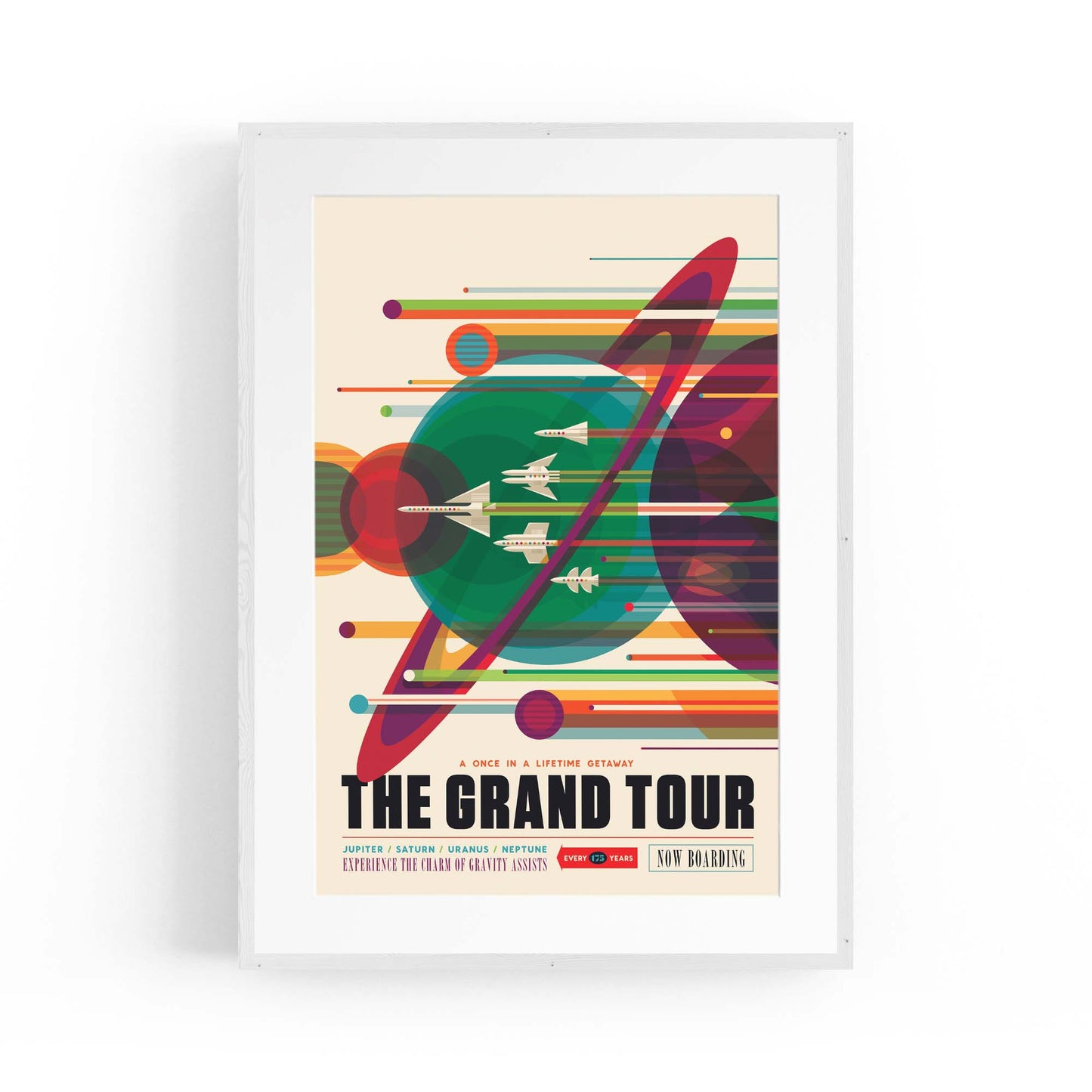 The Grand Tour  NASA Space Science Wall Art - The Affordable Art Company