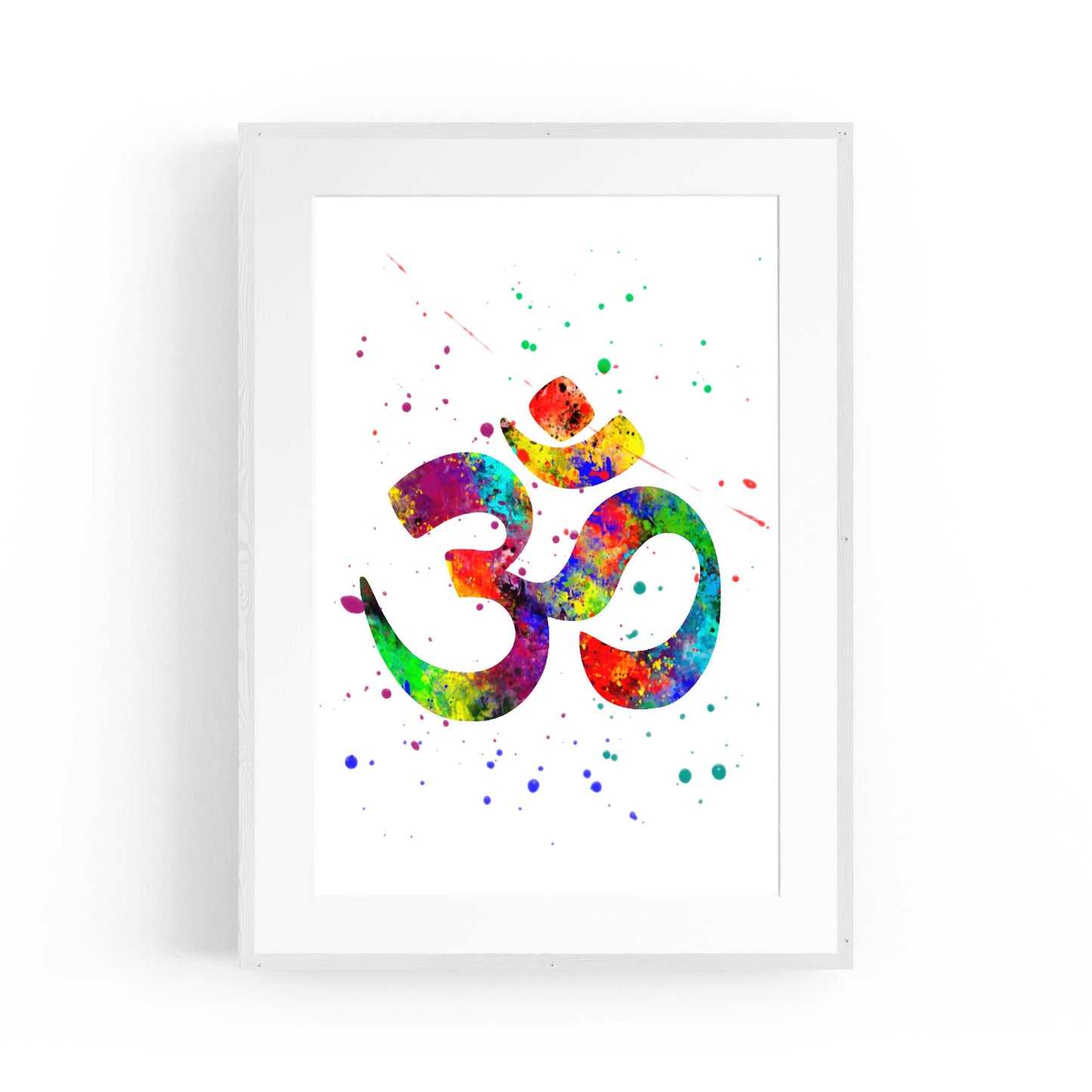 Yoga Studio Mandala Calming Yoga Buddhist Wall Art #2 - The Affordable Art Company