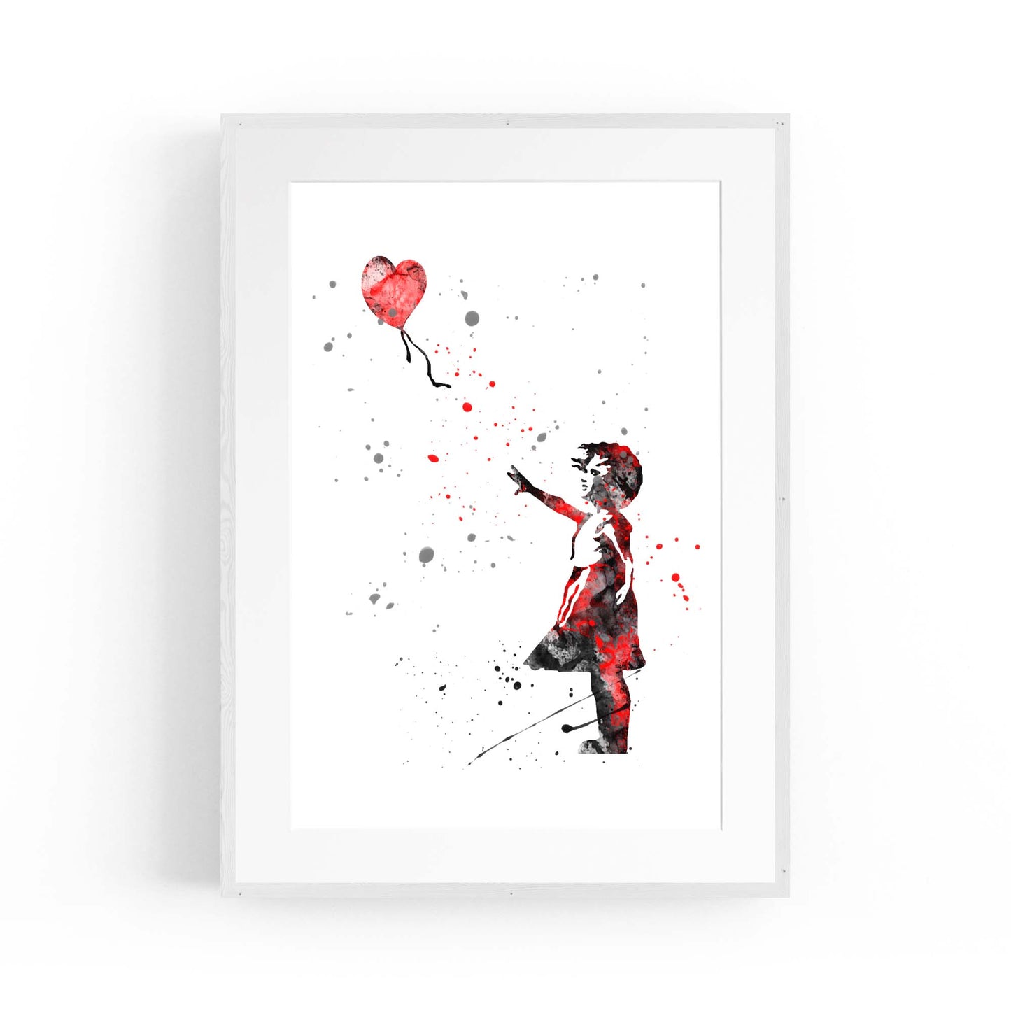 Banksy "Hope" Graffiti Urban Painting Gift Wall Art - The Affordable Art Company