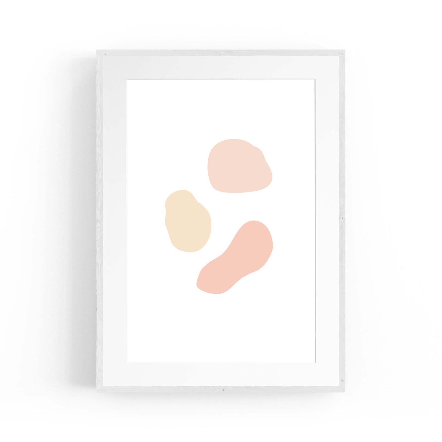 Minimal Abstract Shape Design Wall Art - The Affordable Art Company