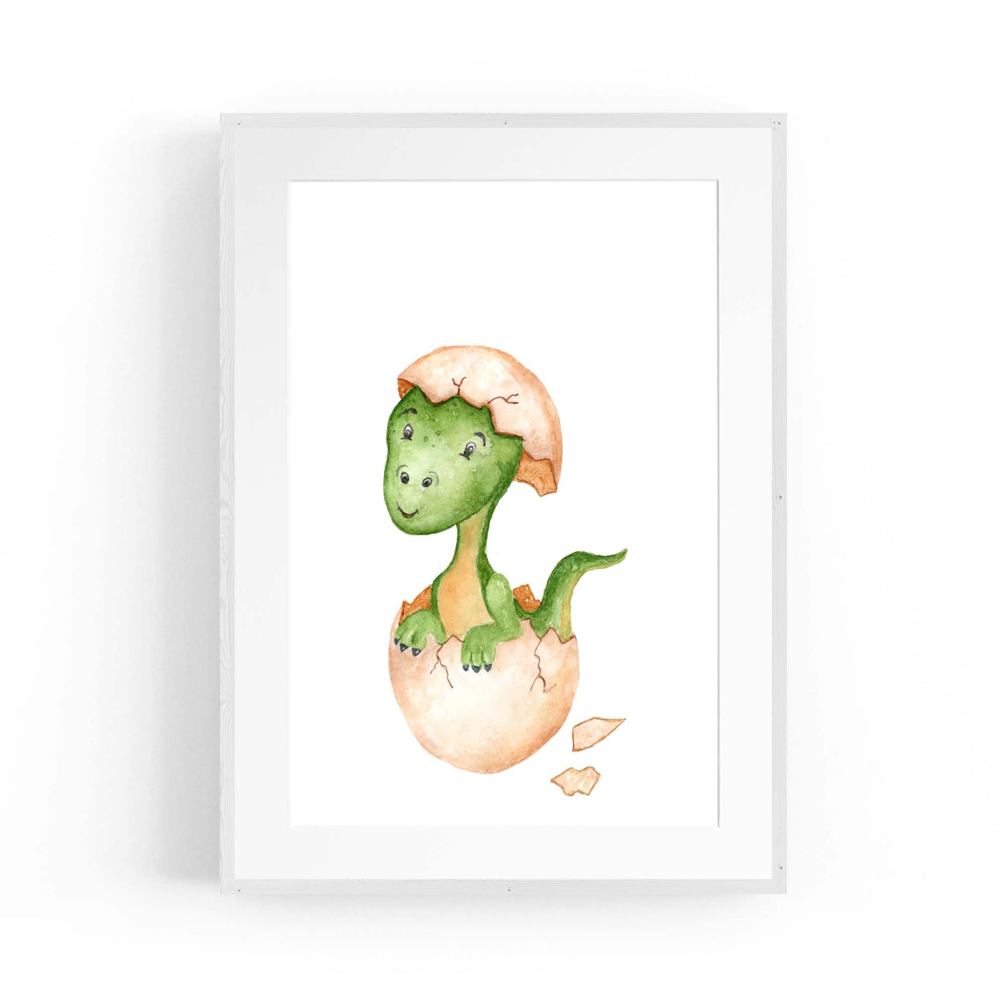 Cute Cartoon Dinosaur Boys Bedroom Wall Art #10 - The Affordable Art Company