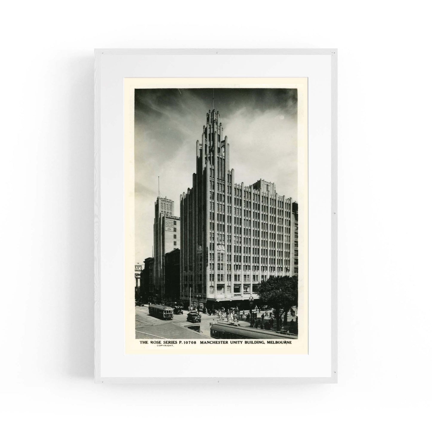 Manchester Unity Building, Melbourne Vintage Art - The Affordable Art Company