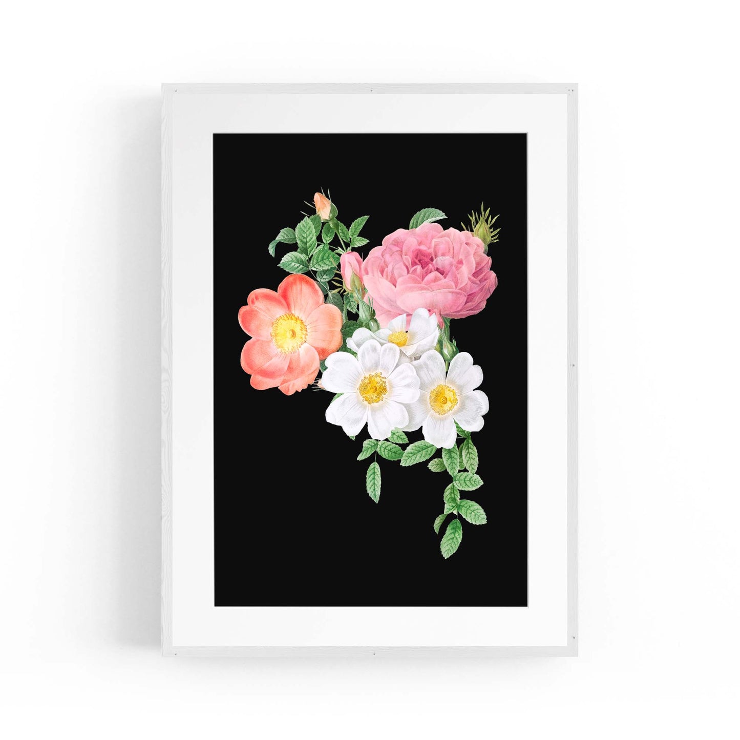 Botanical Flower Painting Floral Kitchen Wall Art #9 - The Affordable Art Company