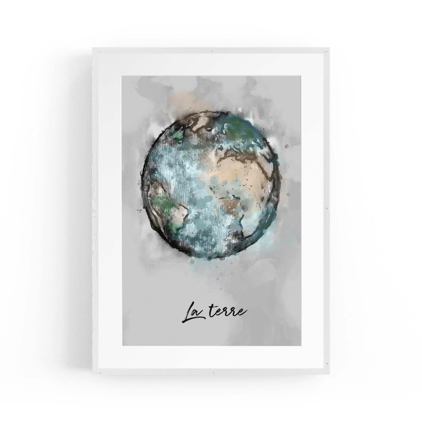 The Earth Space Science Painting Wall Art - The Affordable Art Company