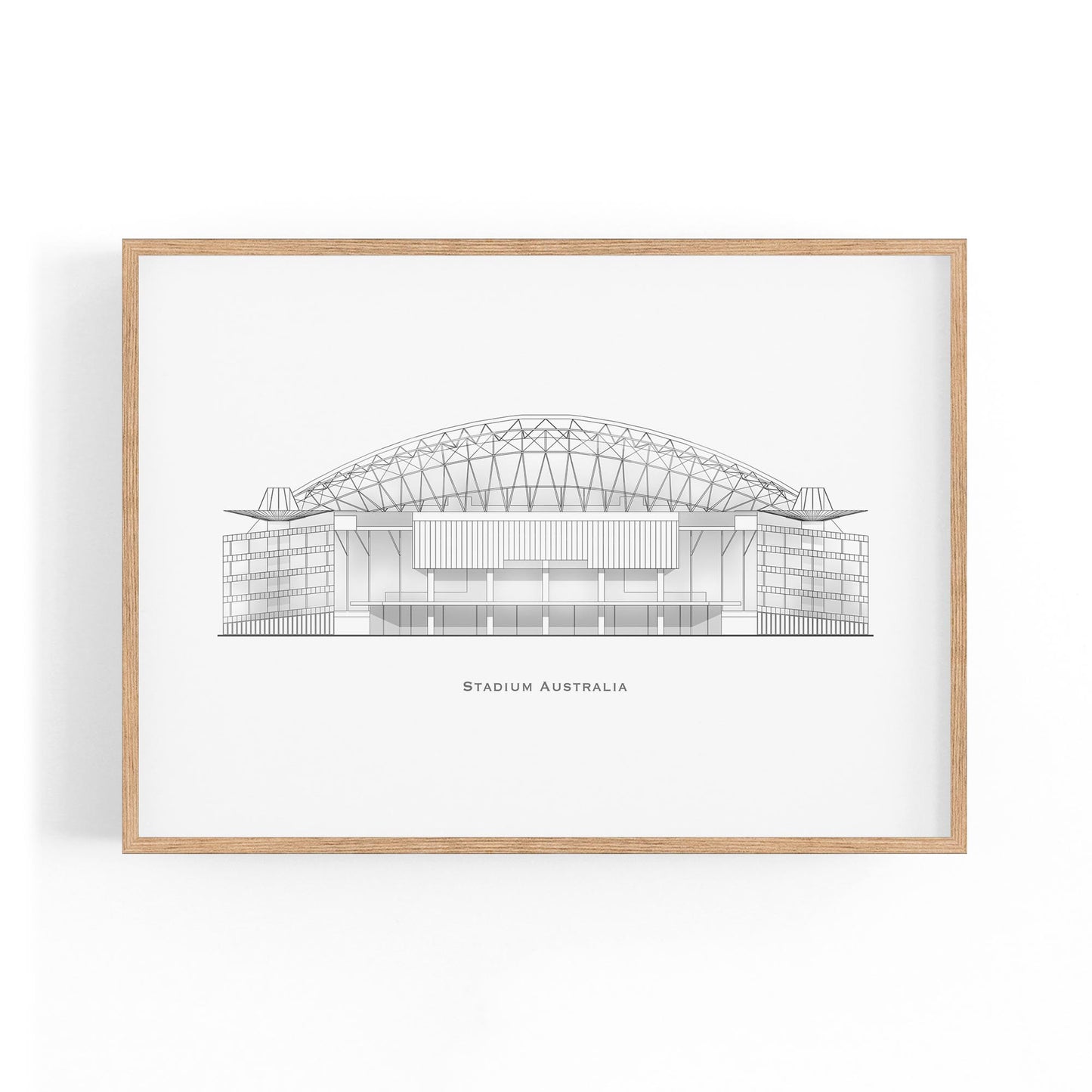 Stadium Australia, Sydney Original Wall Art - The Affordable Art Company