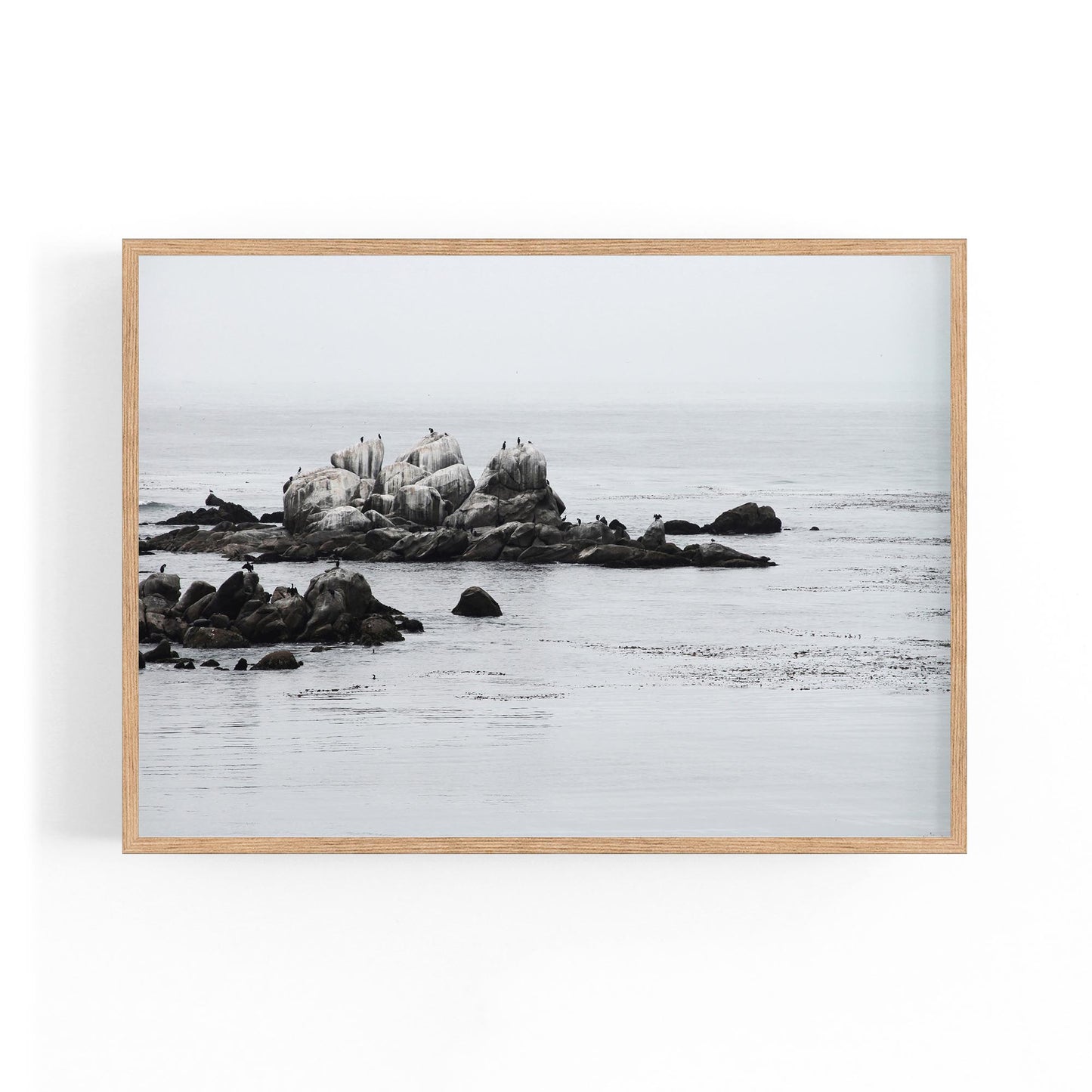 Wild Rocks Coastal Photograph Wall Art - The Affordable Art Company