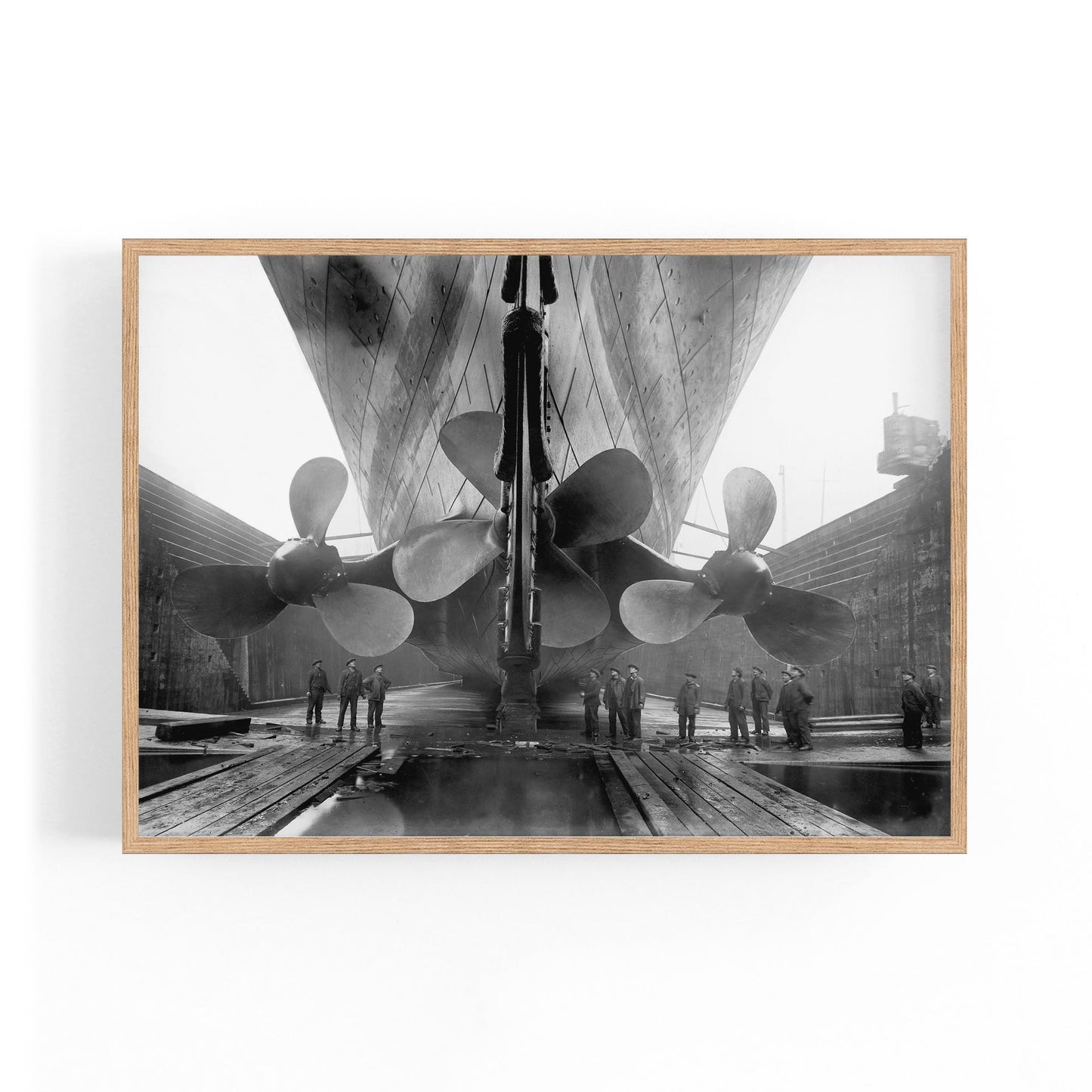 Vintage Titanic Ship Photograph Wall Art #1 - The Affordable Art Company