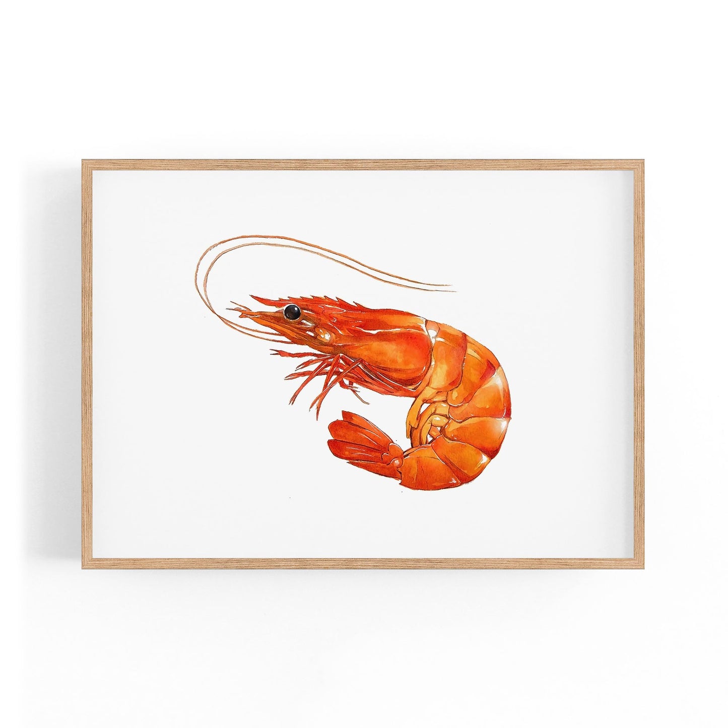 Australian Shrimp Barbeque Painting Wall Art - The Affordable Art Company