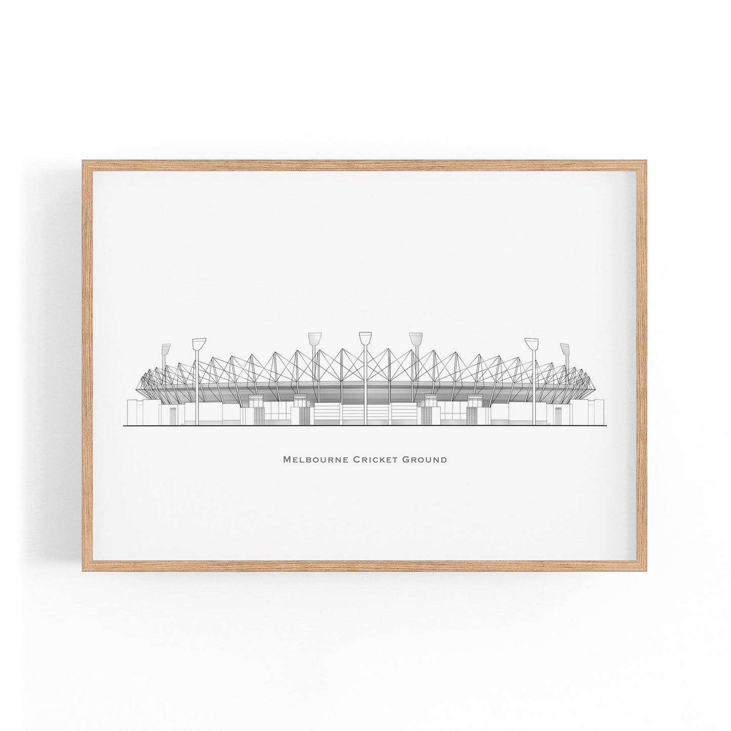 Melbourne Cricket Ground Original Wall Art - The Affordable Art Company