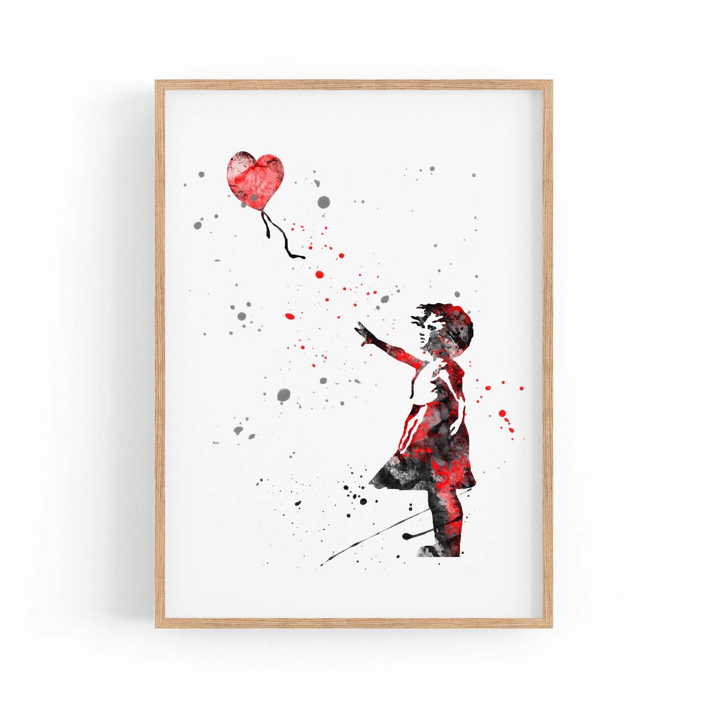 Banksy "Hope" Graffiti Urban Painting Gift Wall Art - The Affordable Art Company