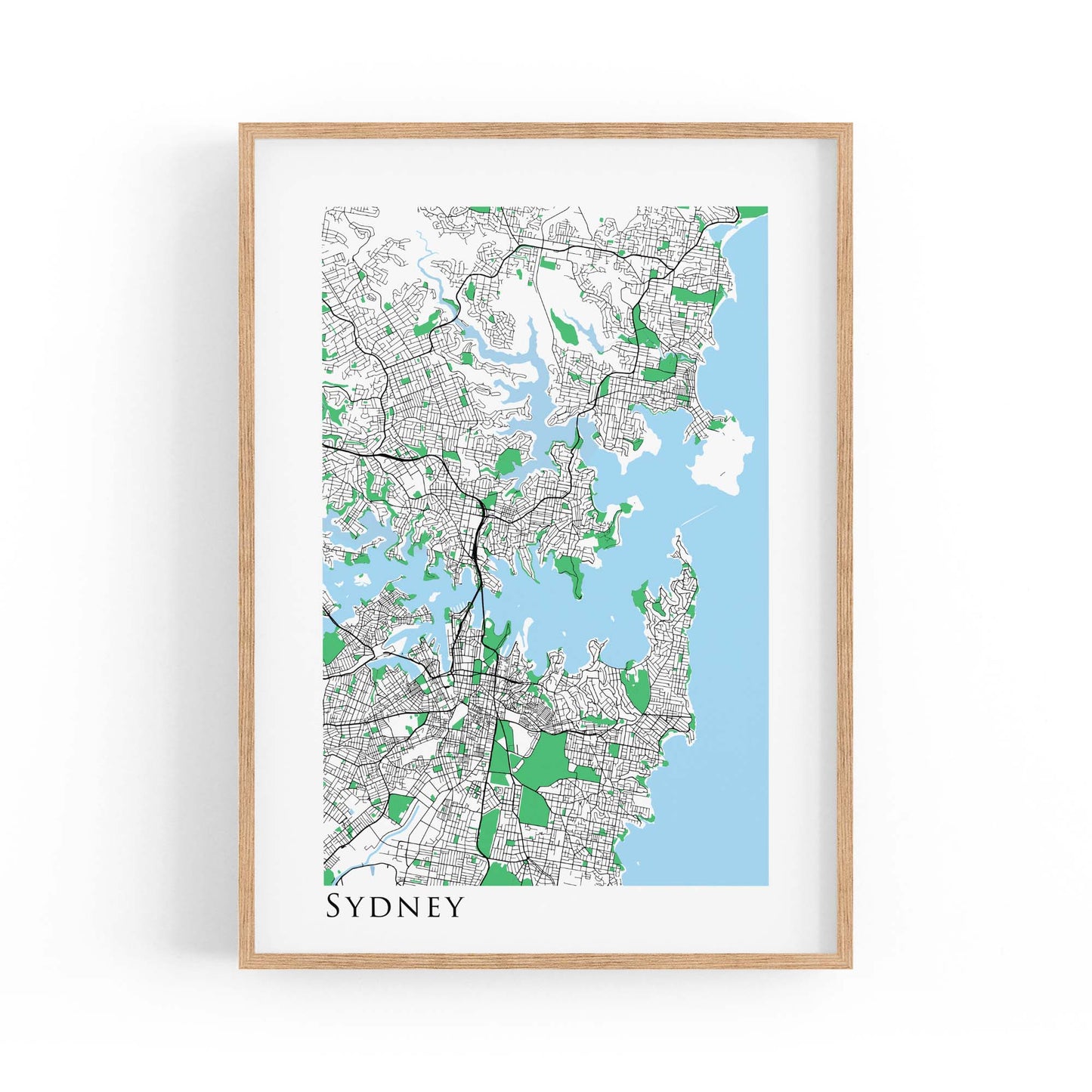 Minimal Sydney Modern New South Wales Wall Art - The Affordable Art Company