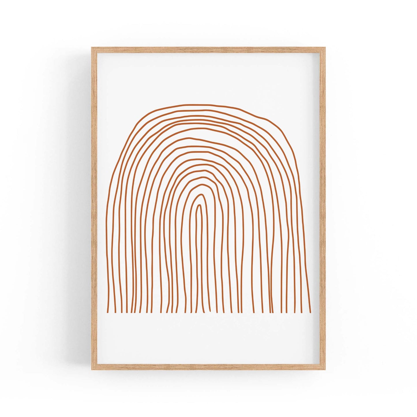 Minimal Lines Abstract Wall Art #2 - The Affordable Art Company