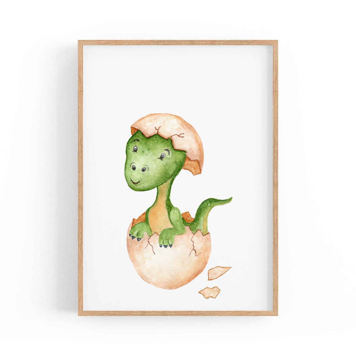 Cute Cartoon Dinosaur Boys Bedroom Wall Art #10 - The Affordable Art Company