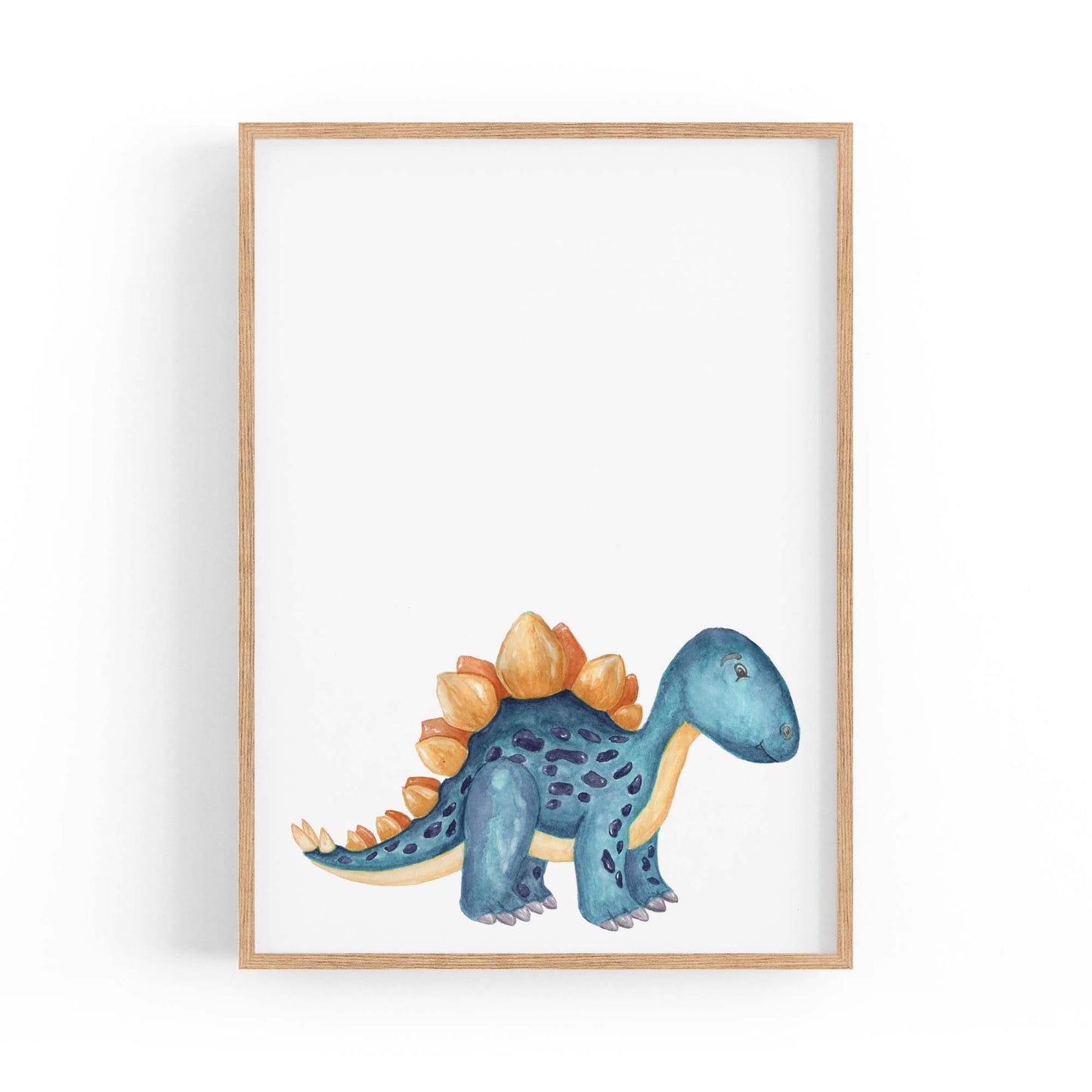 Cute Cartoon Dinosaur Boys Bedroom Wall Art #5 - The Affordable Art Company